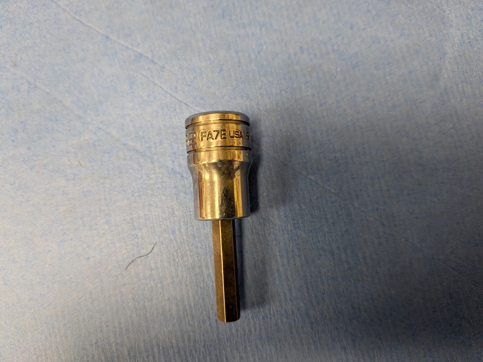 Snap-on Tools 3/8″ Drive Hex Bit Socket Set-6 SAE Sockets-Magnetic Holder, Used.