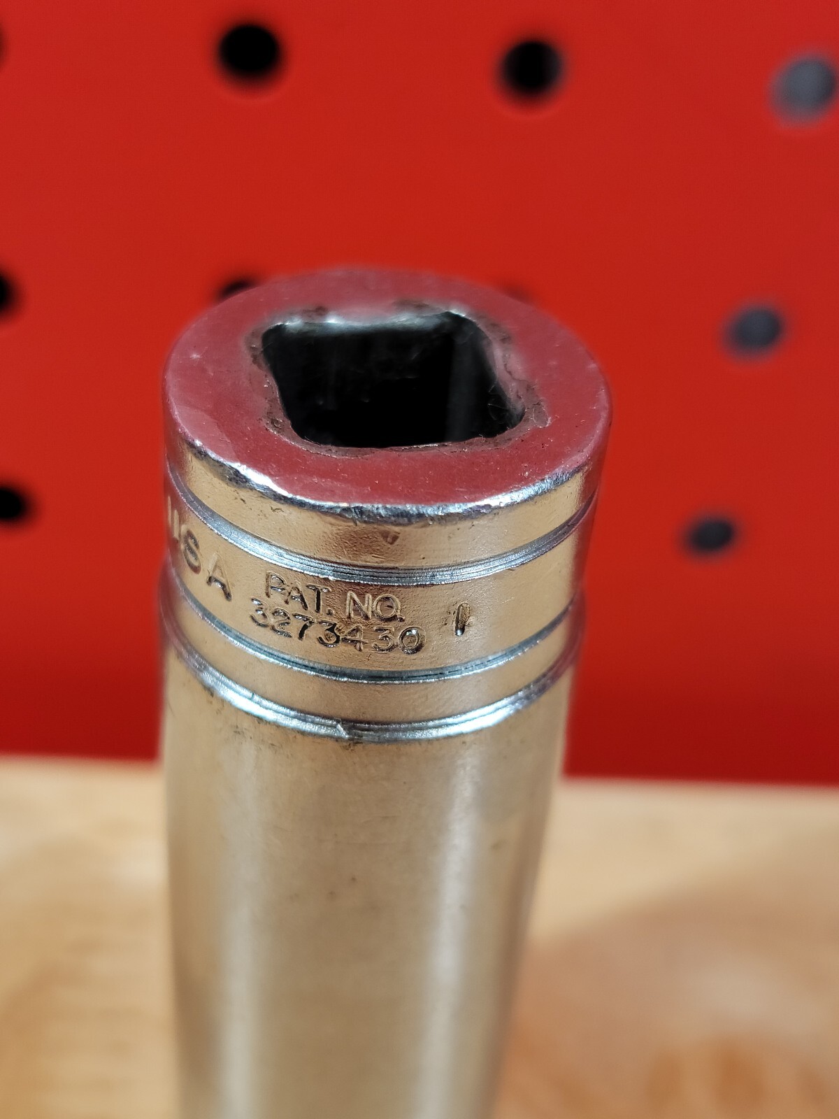 Snap-on Tools S261 13/16″ SAE 1/2″ Drive Deep 12-Point Socket USA