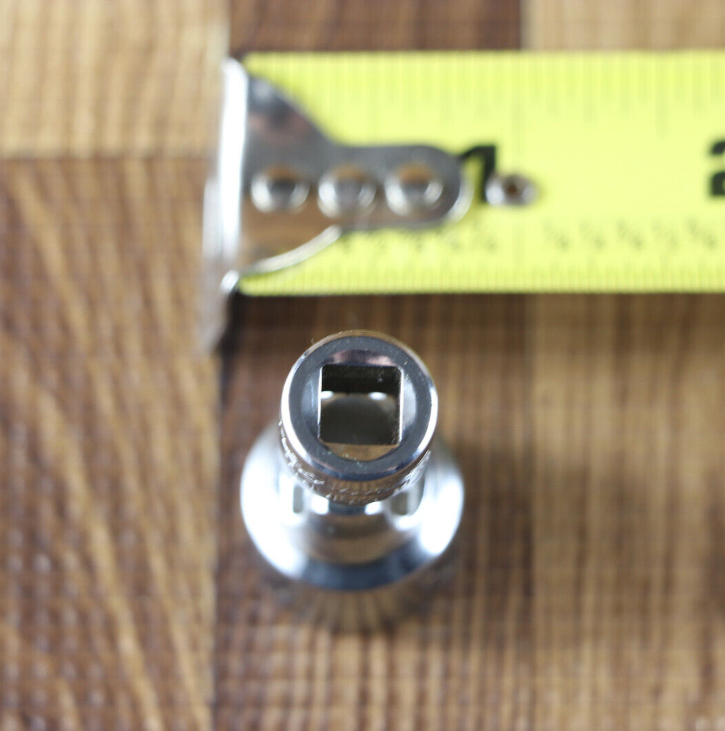 Snap-On 1/4″ Dr 12 Pt SAE 9/16″ Flank Drive Shallow Universal Socket TMU181A USA