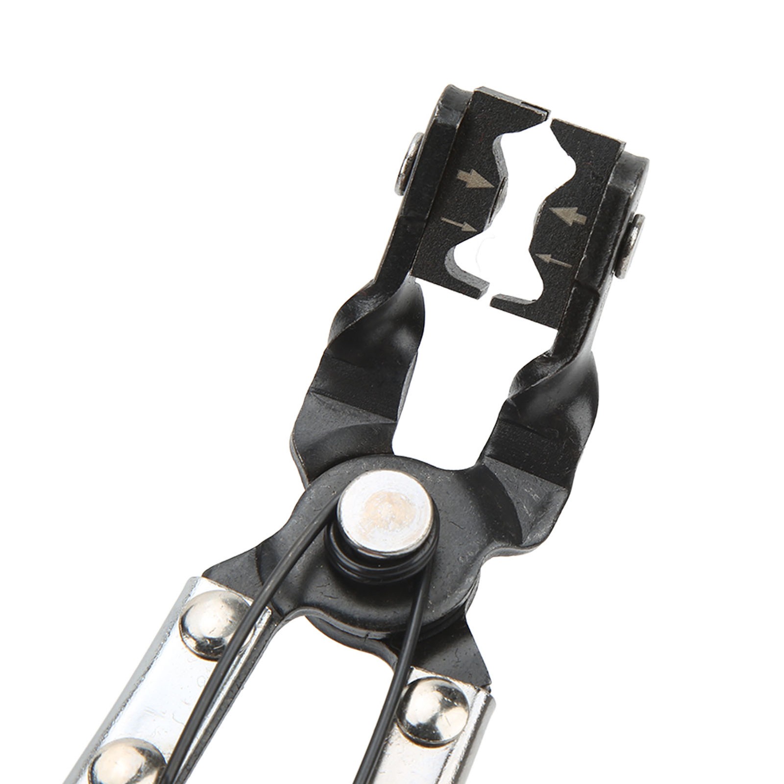 ˜Hose Clamp Pliers Angled Type Swivel Jaws Spring Loaded Handles Universal For