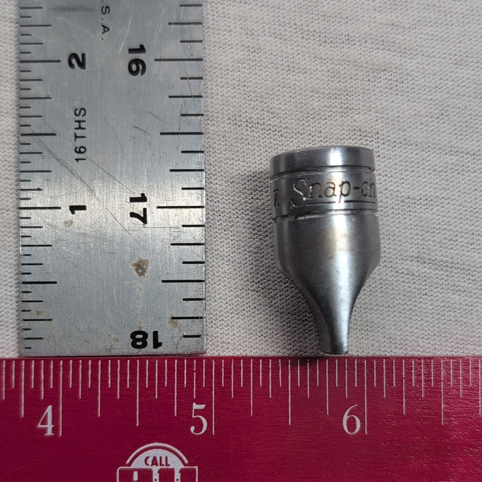 Vintage Snap-on F-22-A Drag Link Socket 3/8″ Drive 11/16″ BladeWidth USAMadeTool