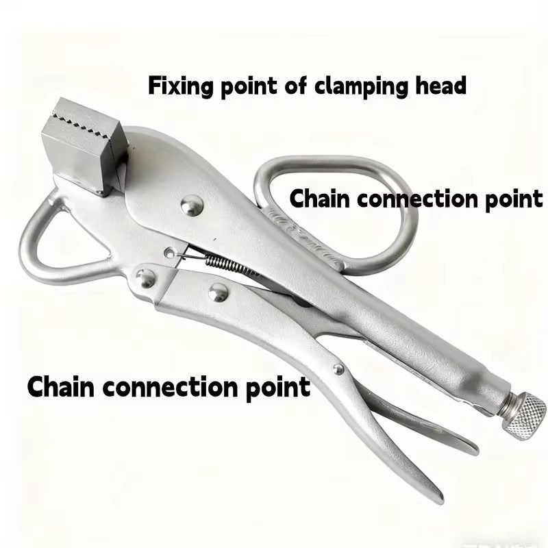 Locking Sheet Metal Clamp Flat Extra Wide Duck Bill Vice Auto Body Shaping Plier