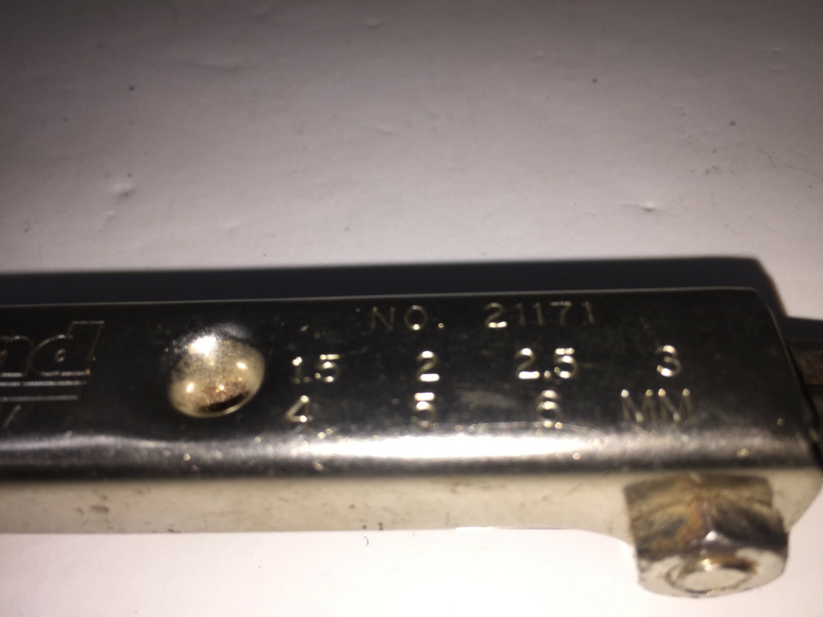 Vintage EKLIND Tool Hex Key Allen Driver Folding Wrench SAE 91 21171