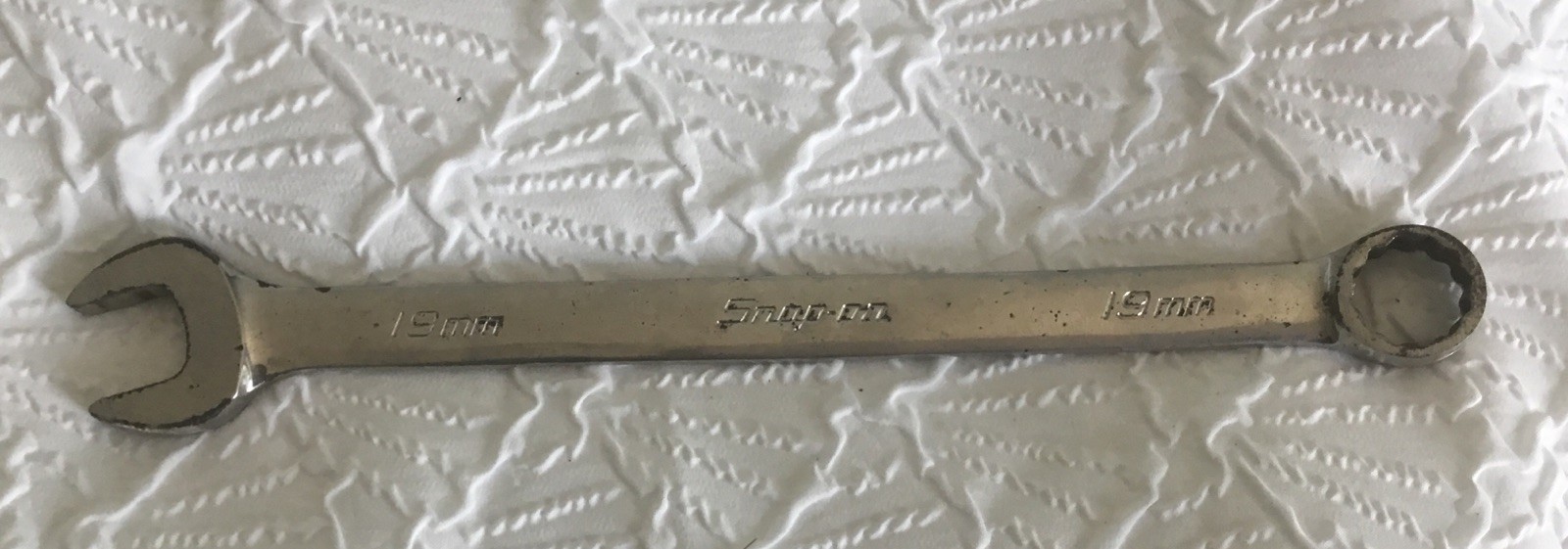 Snap-on 19mm Combination Wrench OEXM190B Metric Tool Flank Drive 12 Point USA EX