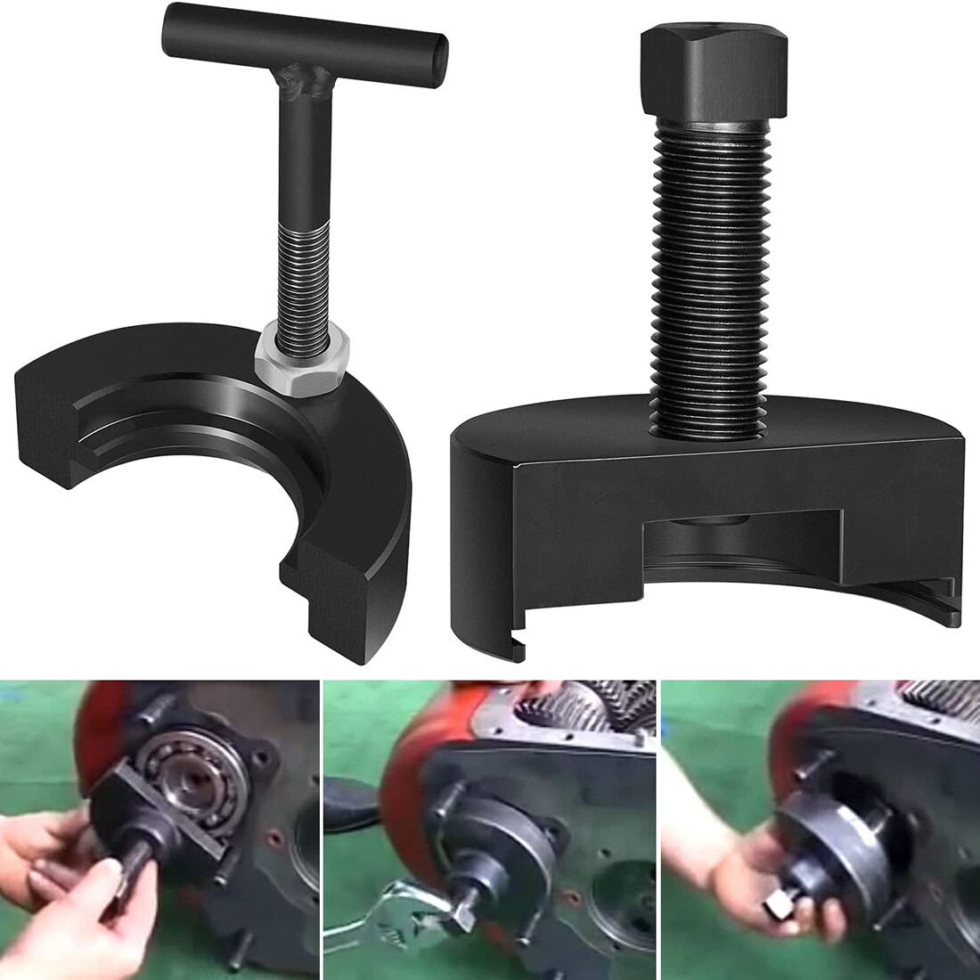 RR1014TR Front Bearing Puller + RR1013TR RT-Series Support Tool for Eaton Fuller