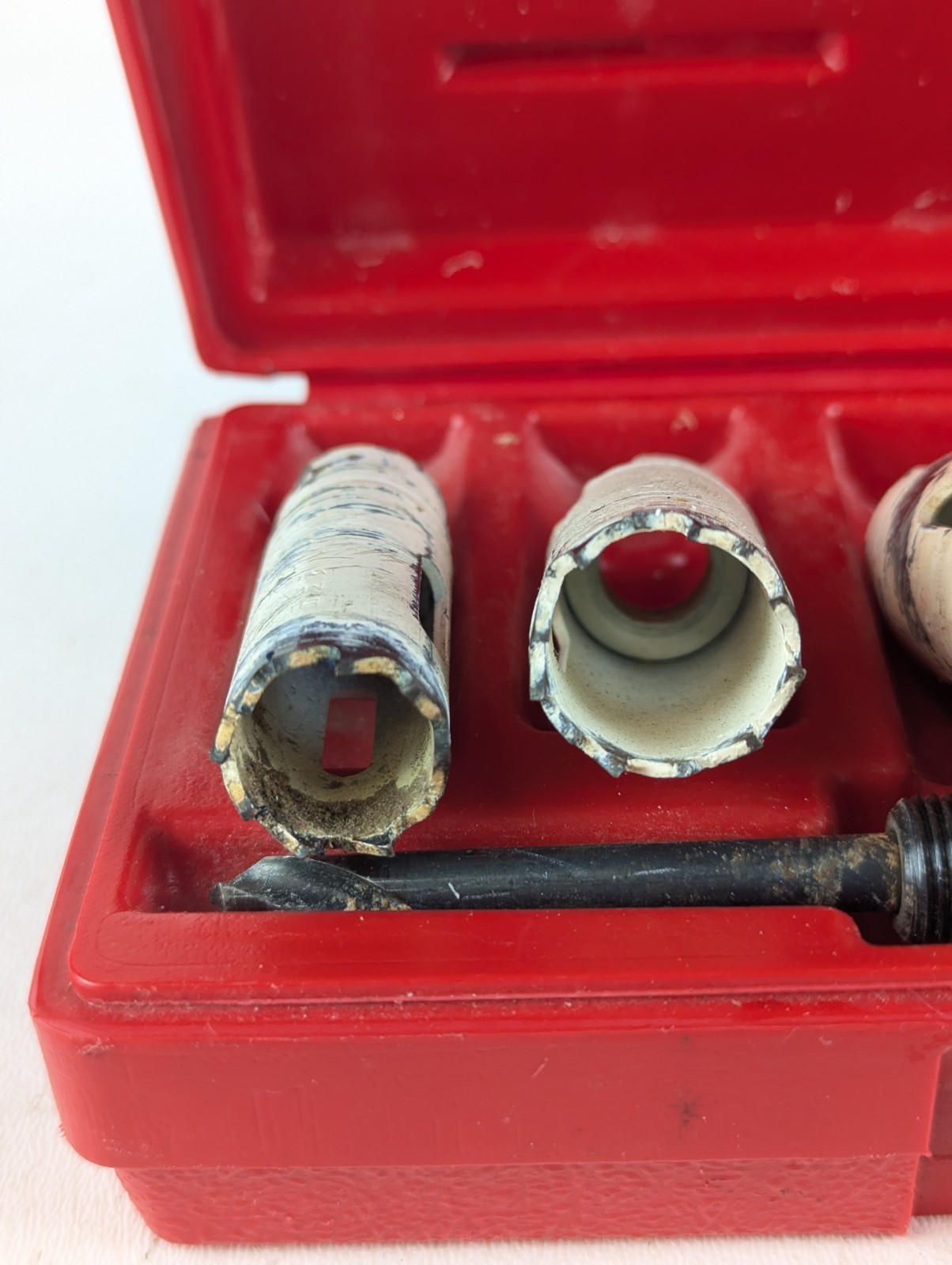 Blue-Point Snap On Tools 6 Pc set Hole Saw Arbor Kit Set LHS606B Made In USA