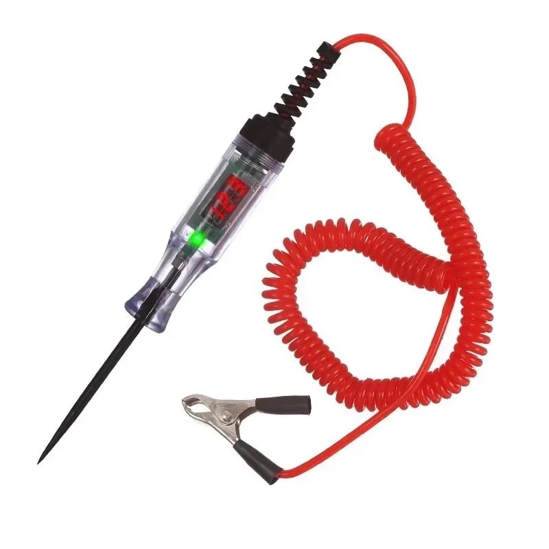 Automotive Test Light Circuit Probe Voltage Tester LED 9V-72V