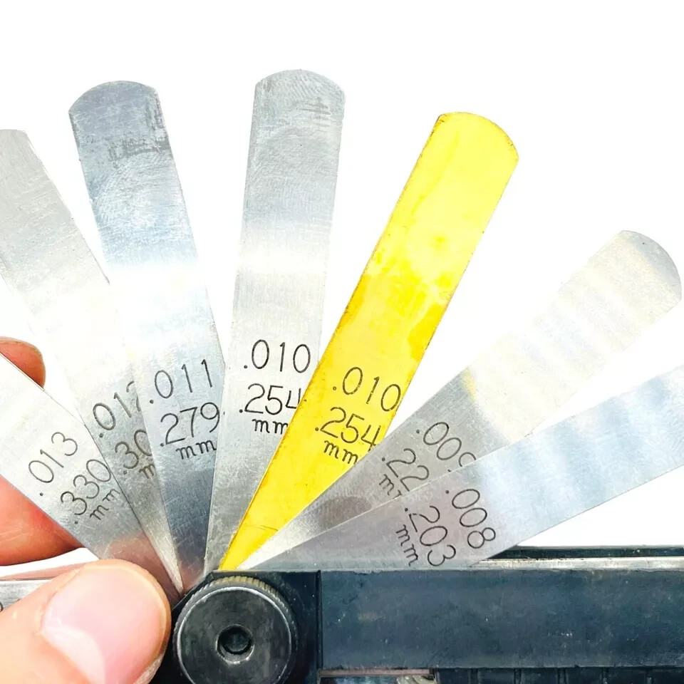 11 Pc Mitutoyo Metric Feeler Gauge Check Measure Hand Tools Bottle Opener & More