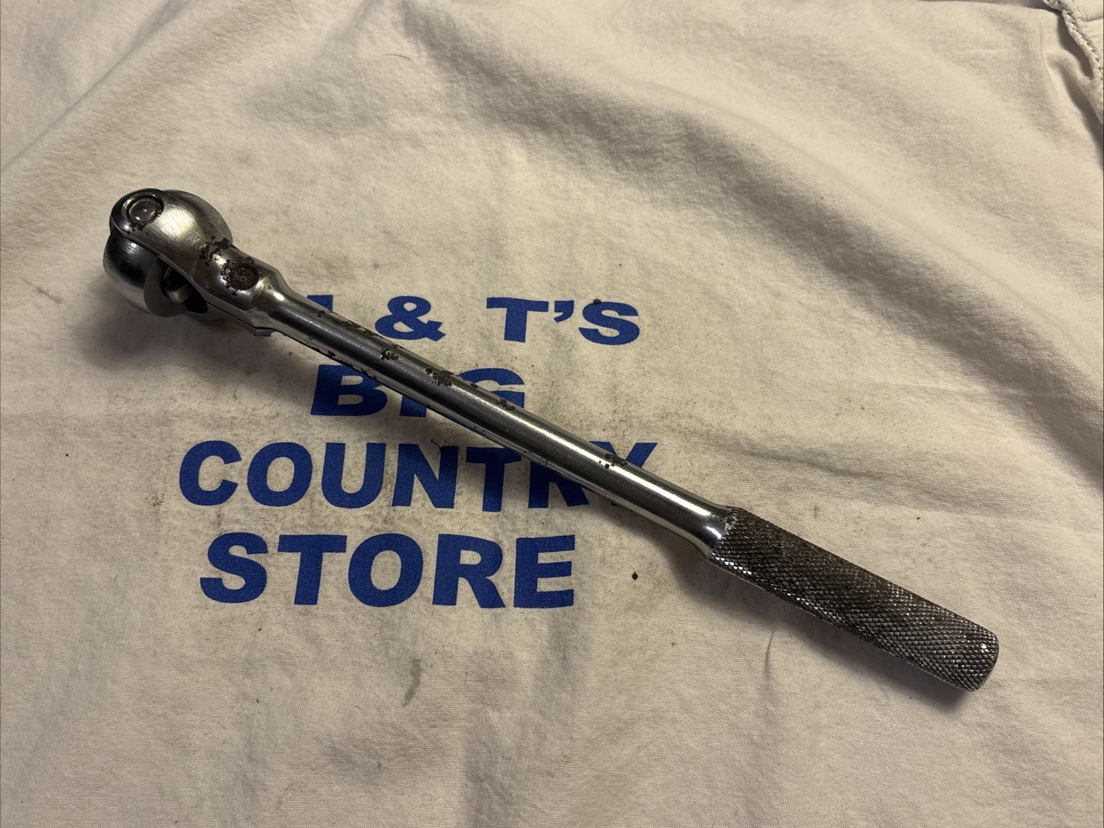 SK Tools USA 3/8″ Drive Roto Head Ratchet Knurled Handle 3870