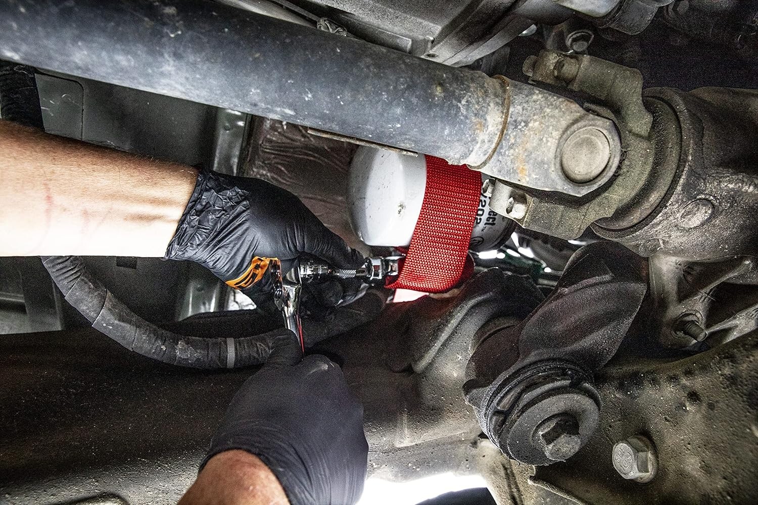 Lightweight Heavy-Duty Oil Filter Wrench – 3/8″ & 1/2″ Drive Compatibility
