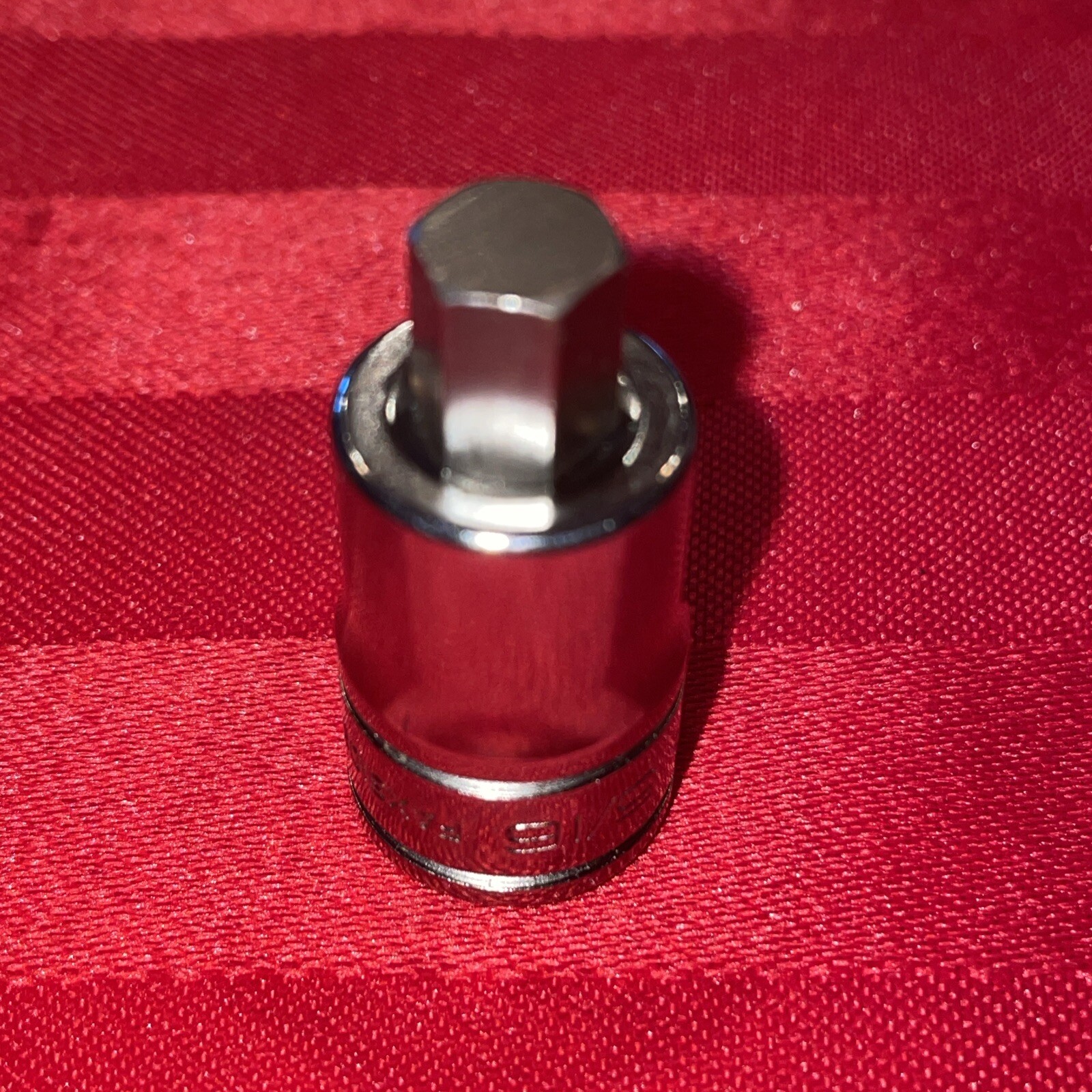 NEW Snap-on Tools 3/8″ Drive SAE 5/16″ Stubby Hex Socket Driver FAXS10E