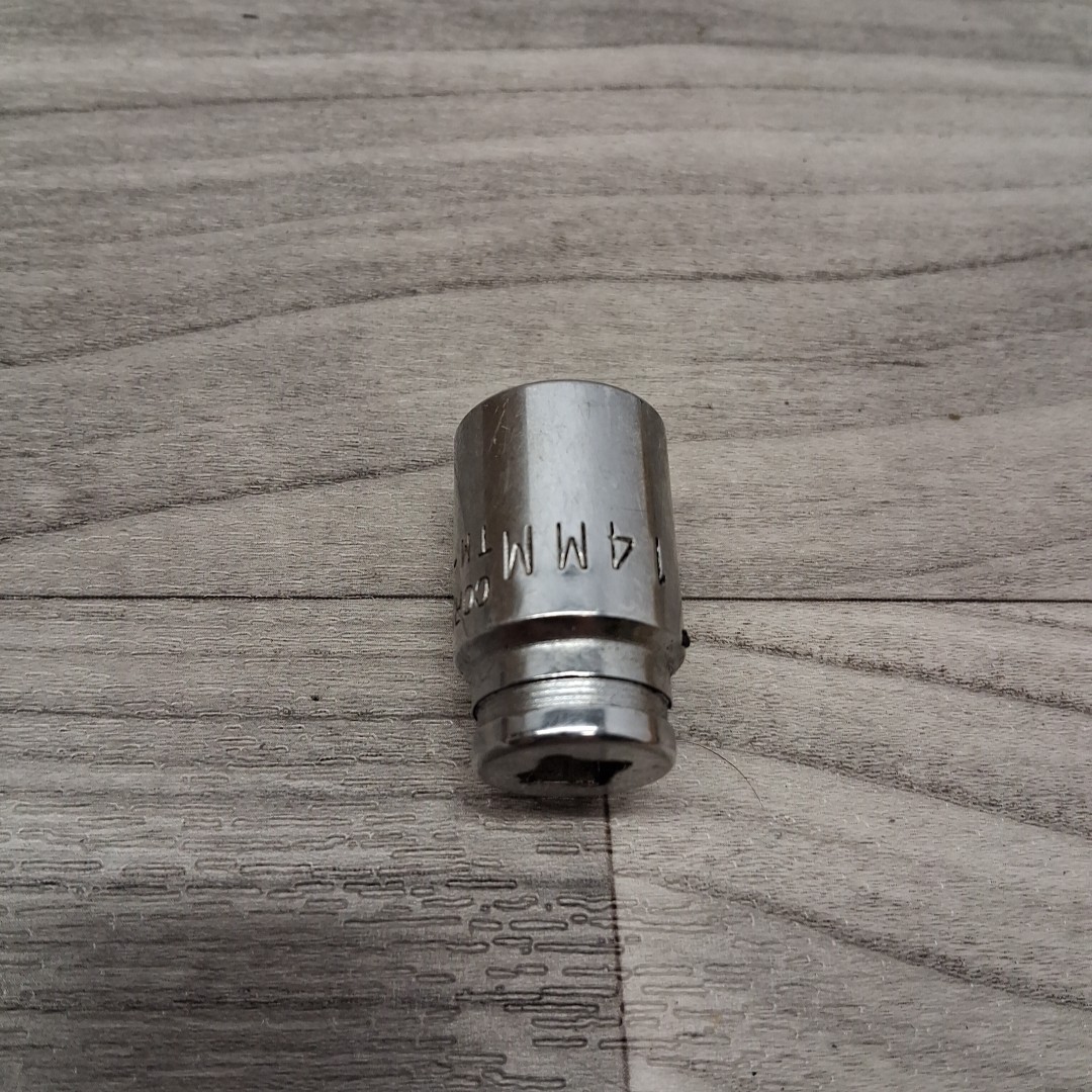 Cornwell Tools 1/4″ Drive 6pt Semi Deep Metric Socket 14mm TM0214ML