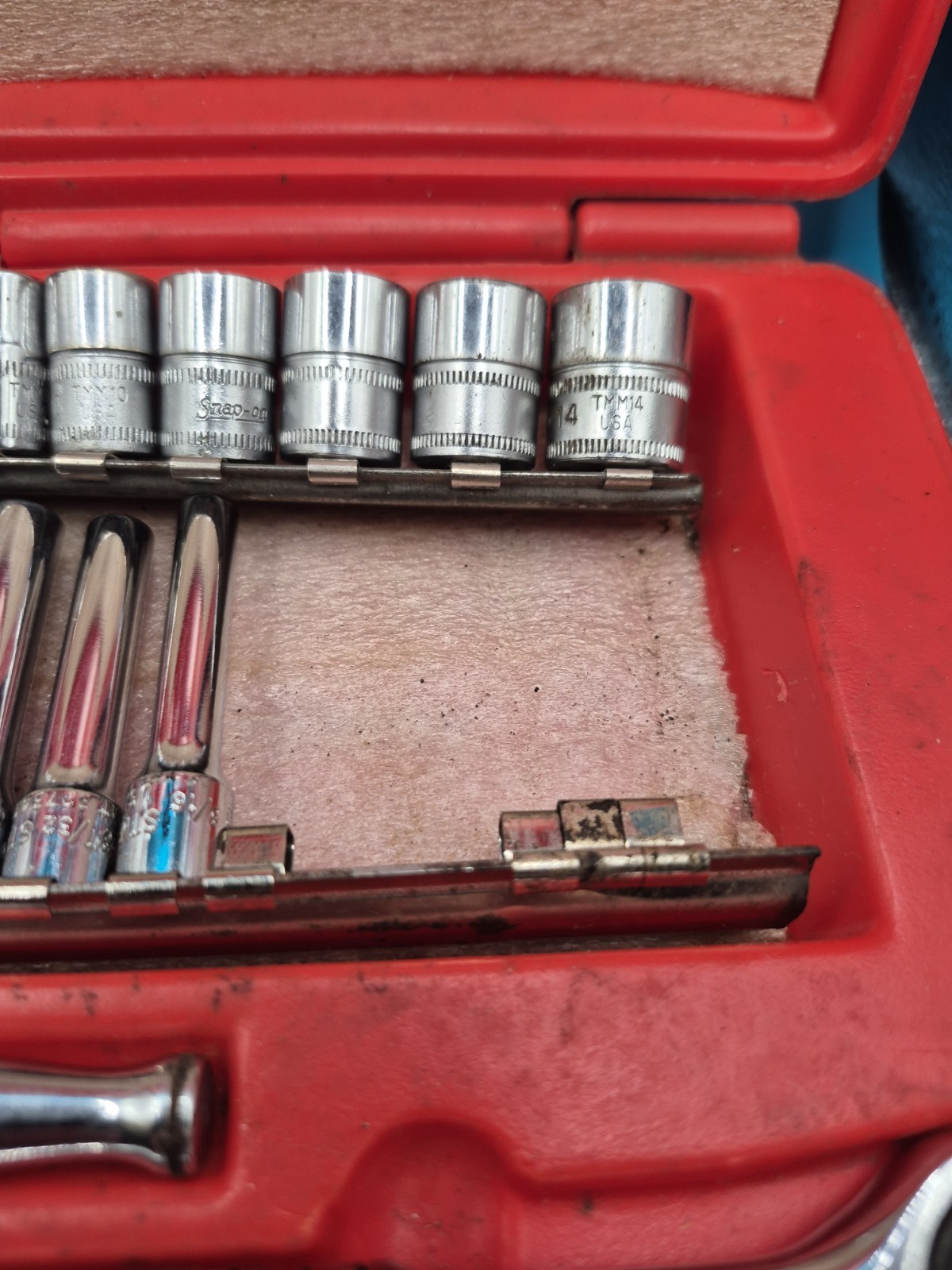 SNAP-ON 28pc 1/4″ socket set SAE Deep sockets Metric Shallow Sockets