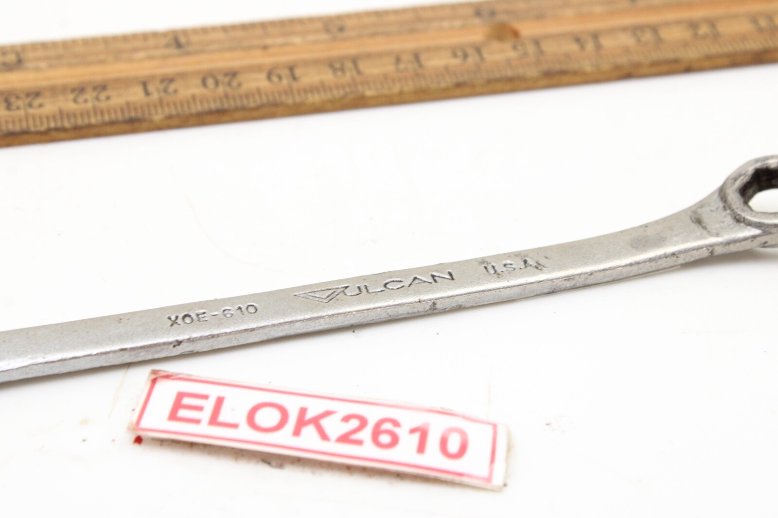 Vulcan XOE-610 5/16” 6 Point 5.5″ SAE Chrome Combination Wrench USA