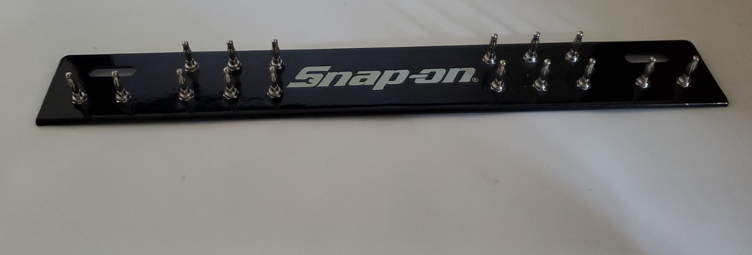 Snap On Tools Magnetic DMM 16 banana jack Rack storage holder organizer NEW!!!!!