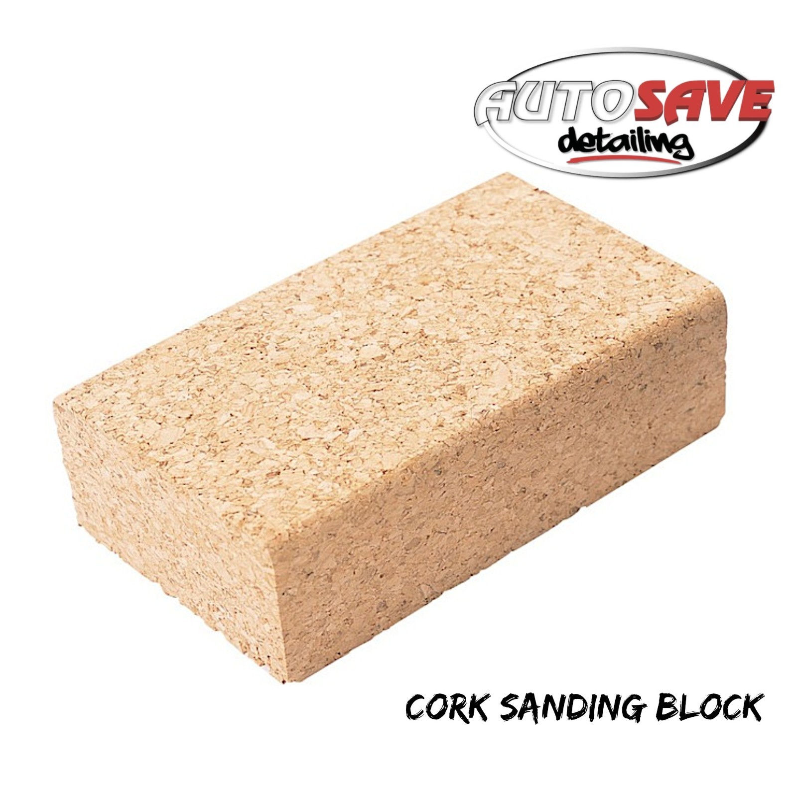 Draper – Cork Sanding Block, 110 x 65 x 30mm