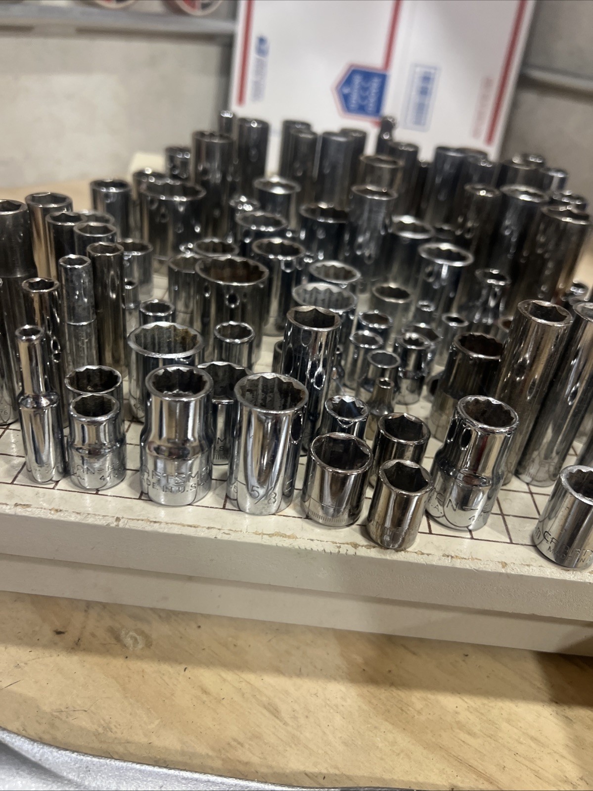 Lot of Craftsman Sockets And Tools