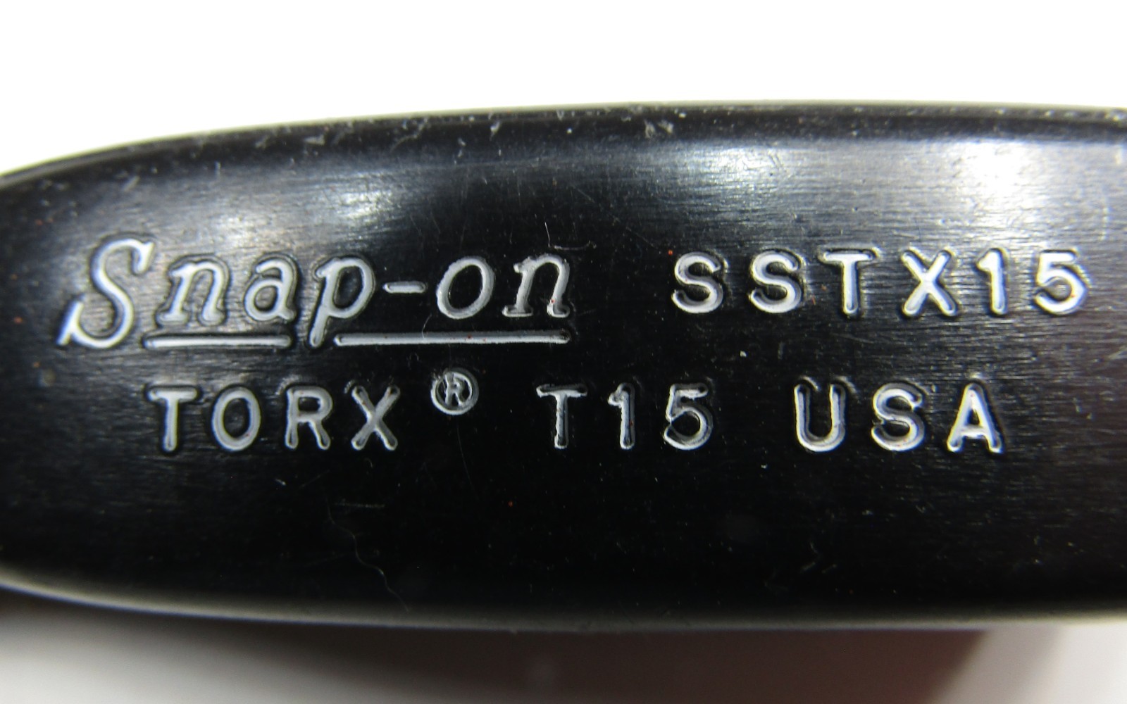 Snap On SSTX15 *Torx* Driver T15 Screwdriver w/ Black Hard Handle – U.S.A.
