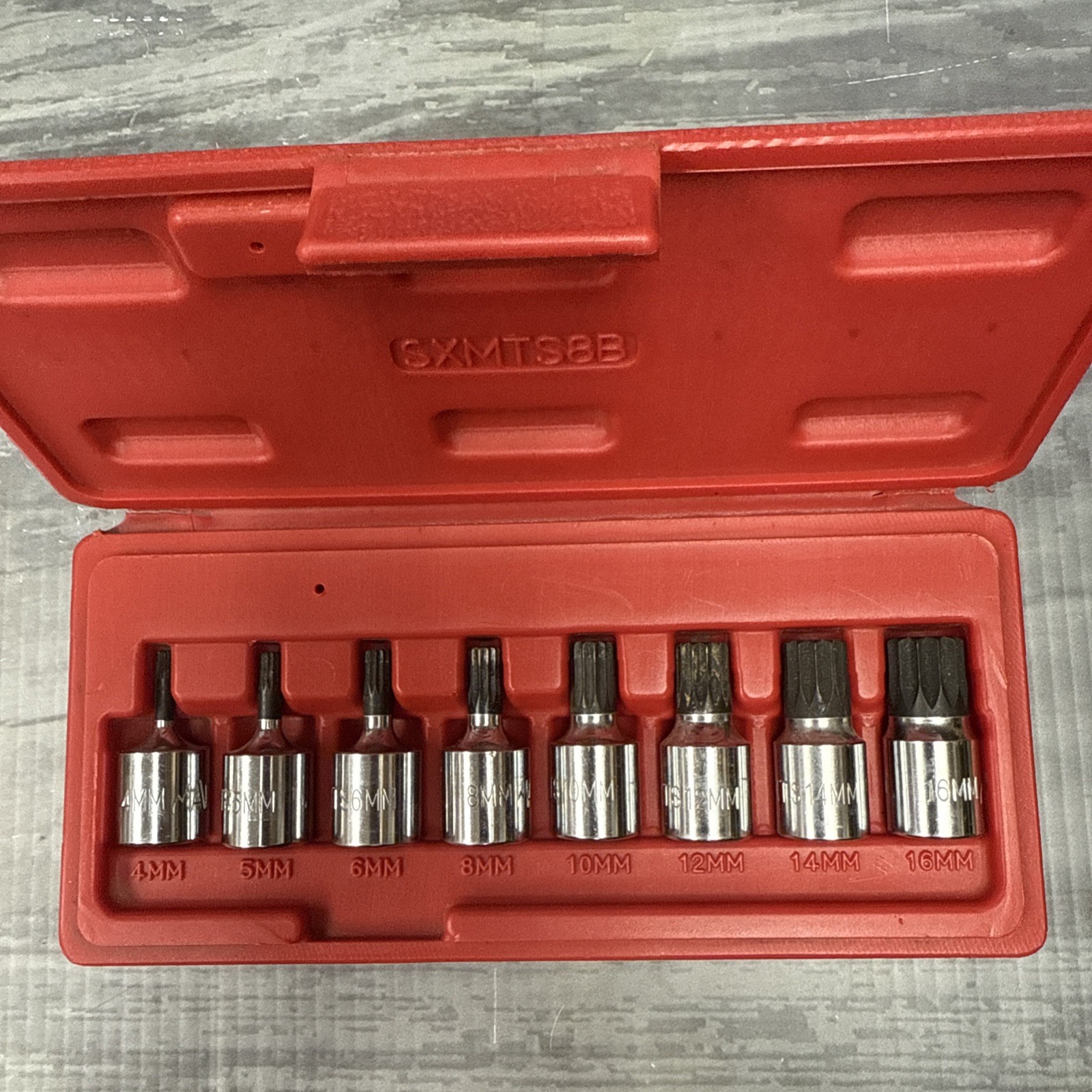 MacTools SXMTS8B 3/8″ Drive Metric Sockets Triple Square 4-6, 8, 10, 12, 14,16mm