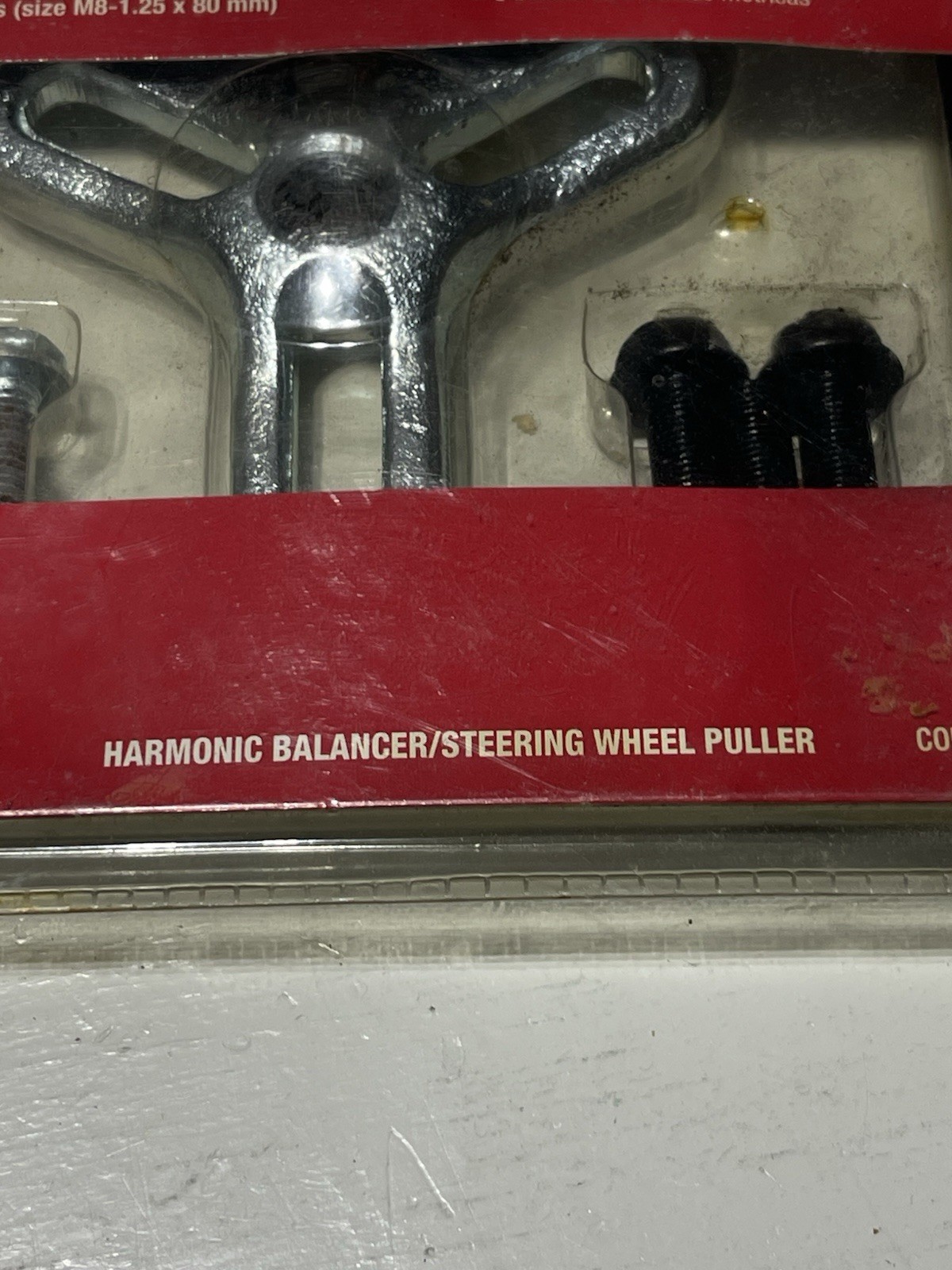 OEM Tools 25053 Heavy Duty Harmonic Balancer Puller Set Steering Wheels