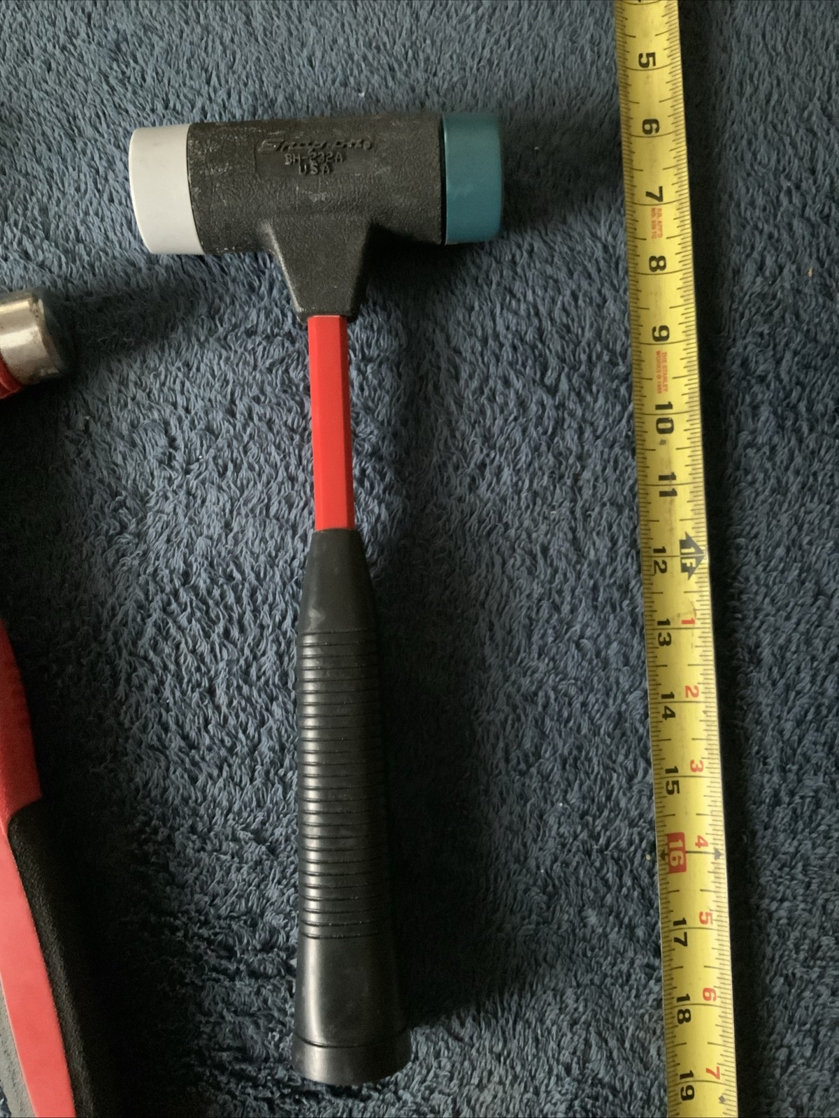 Snap On 3pc Hammer Set….see Pics….1 Has Surface Rust….