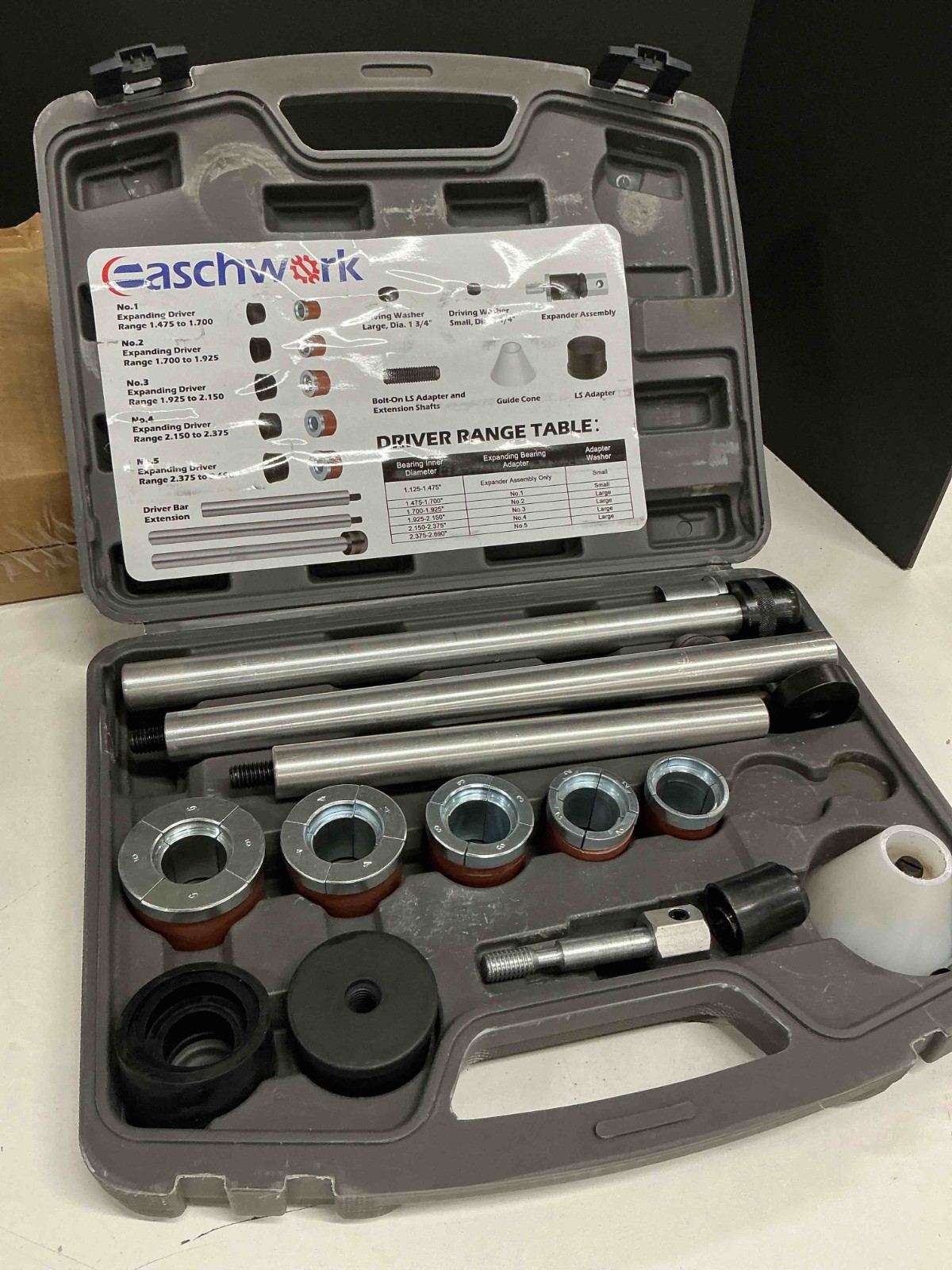 Cam Bearing Install Tool & Engine Remove Kit Chevy LS Complete Installation