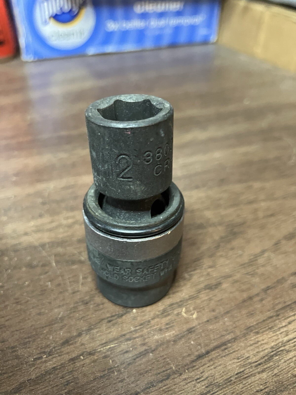 Genius Tools 380012M 3/8″ Drive 12mm Swivel Impact Socket