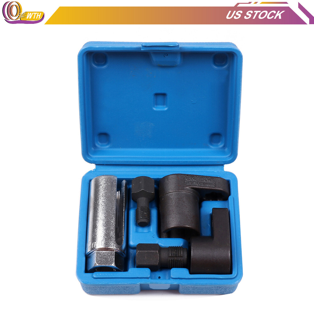INSTALL OFFSET WRENCH TOOLS VACUUM M12 M18 OXYGEN SENSOR SOCKET O2 THREAD CHASER