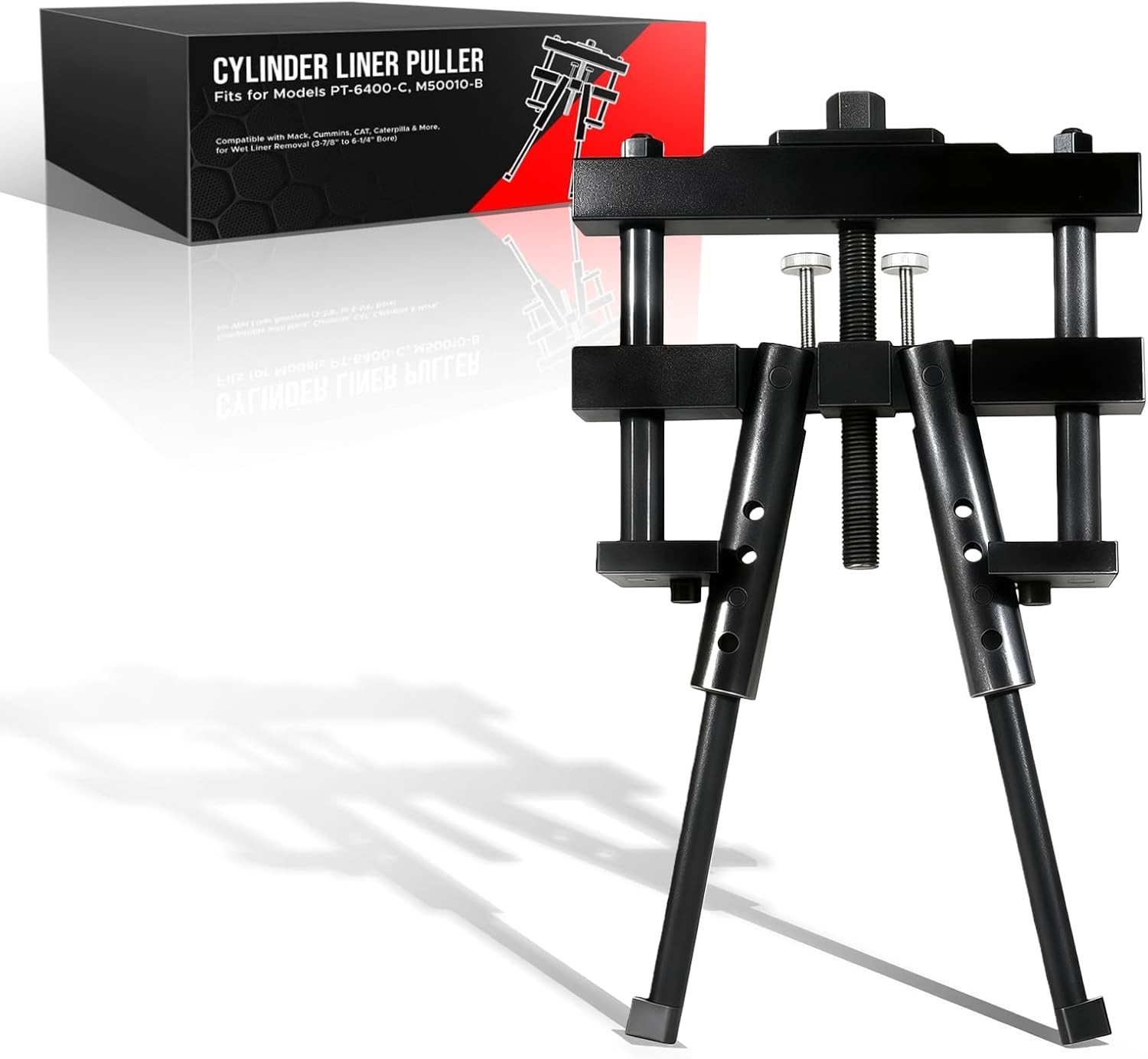 Diesel Cylinder Liner Puller Tool; Wet Liner Remover 3-7/8 to 6-1/4