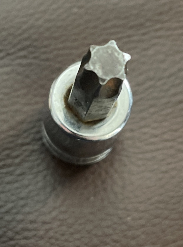 Snap On 3/8in. Drive Torx T45 Socket Chrome FTX45E Double Bands Series