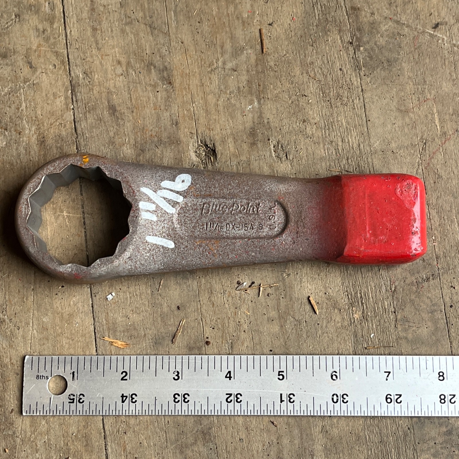 Blue Point DX154 1-11/16” anFlat Striker Wrench Slugger Slugging Striking 12 pt
