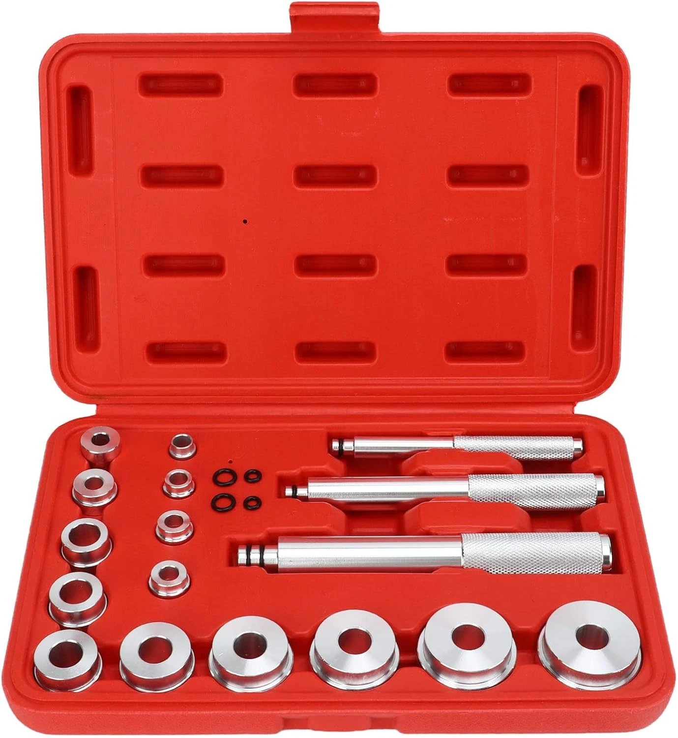 30Pcs Universal Adjustable Axle CV Joint Boot Crimp Clamps W/ Clamp Pliers Tool