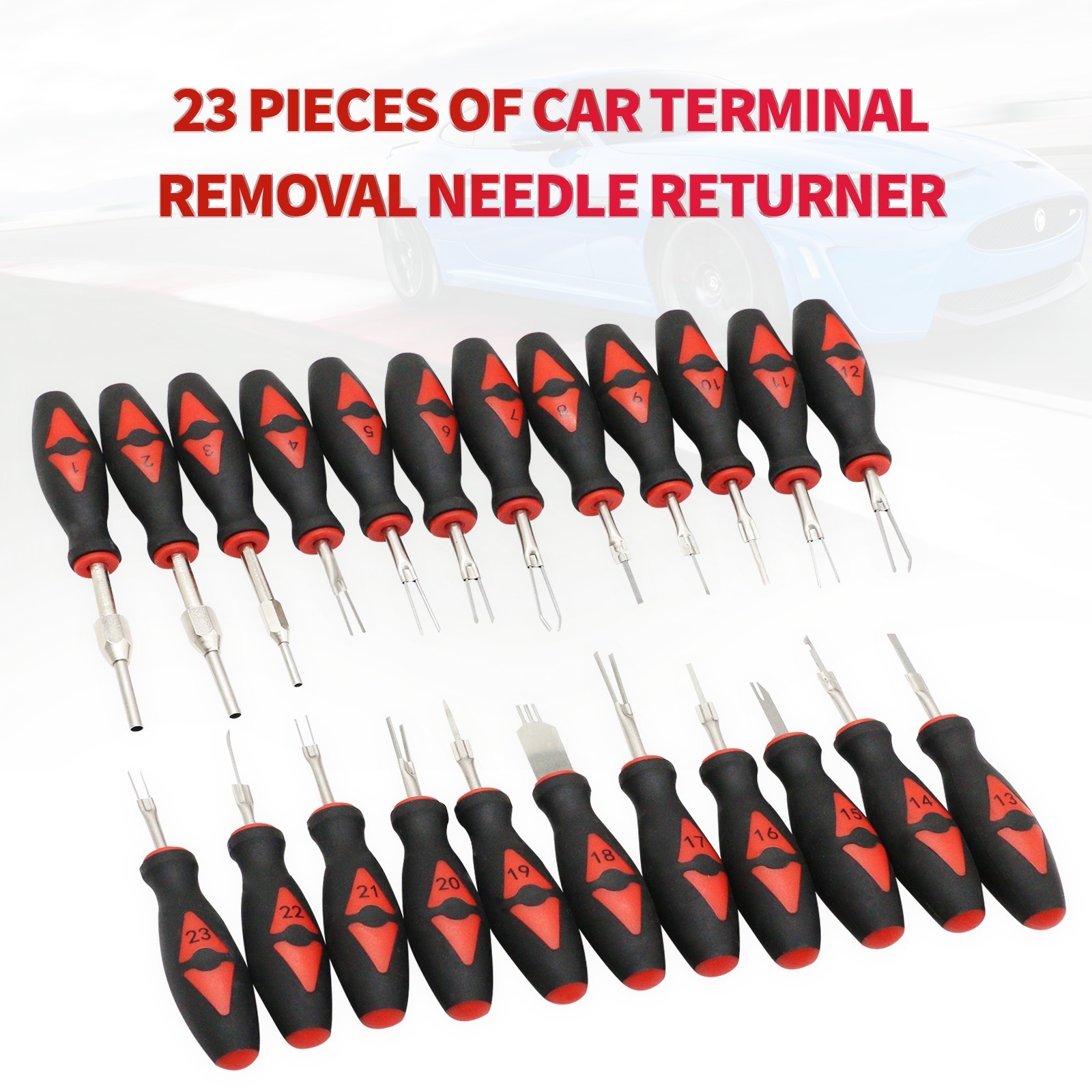 23x Terminal Removal Wire Connector Removal Pin Extractor Release Tool Universal
