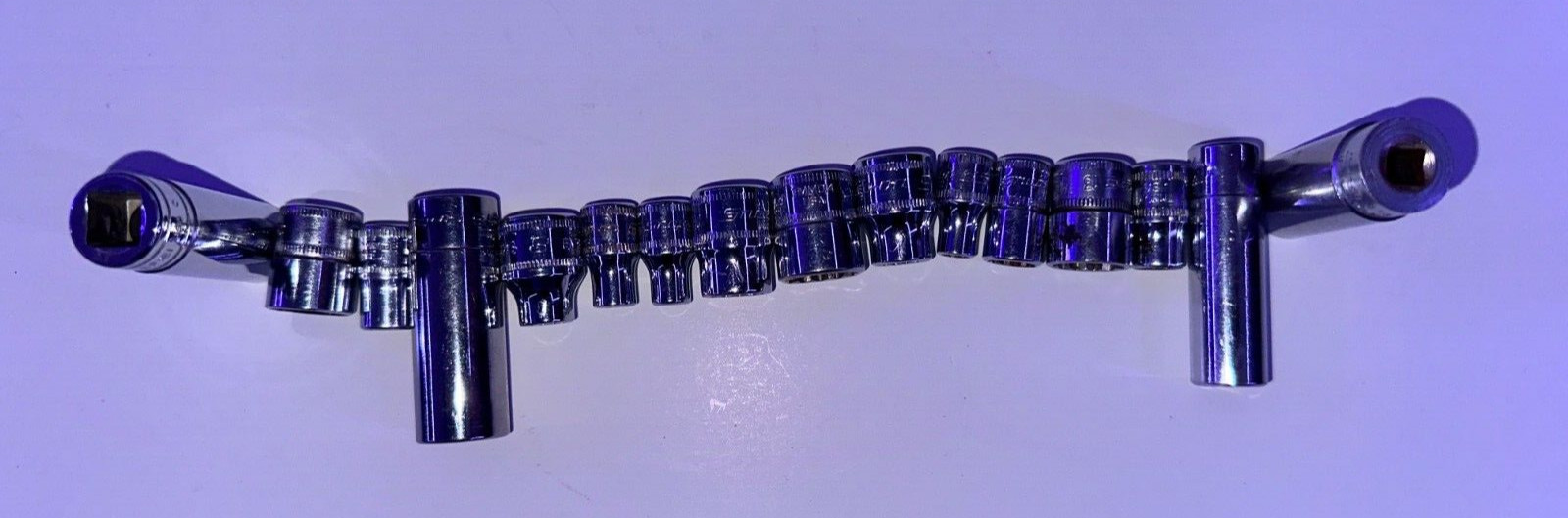 Variety of Snap On Sockets, 9/16 STM16, 7/16 STM14, 13 TMMD13, 14 TMMD14, +
