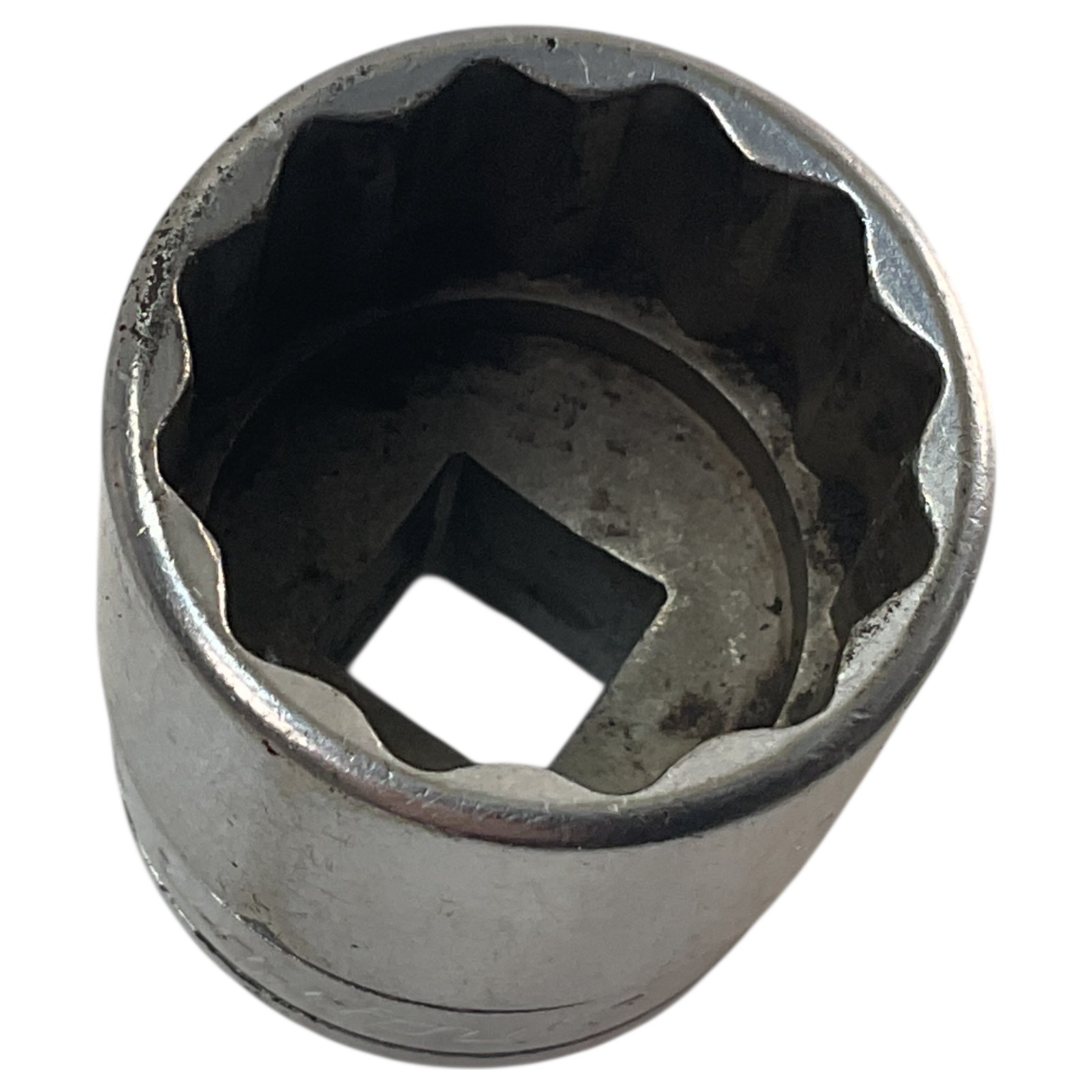 Snap-On Socket 7/8″ F281 3/8″ Drive 12 Pt Chrome As Pictured Mechanic Tool