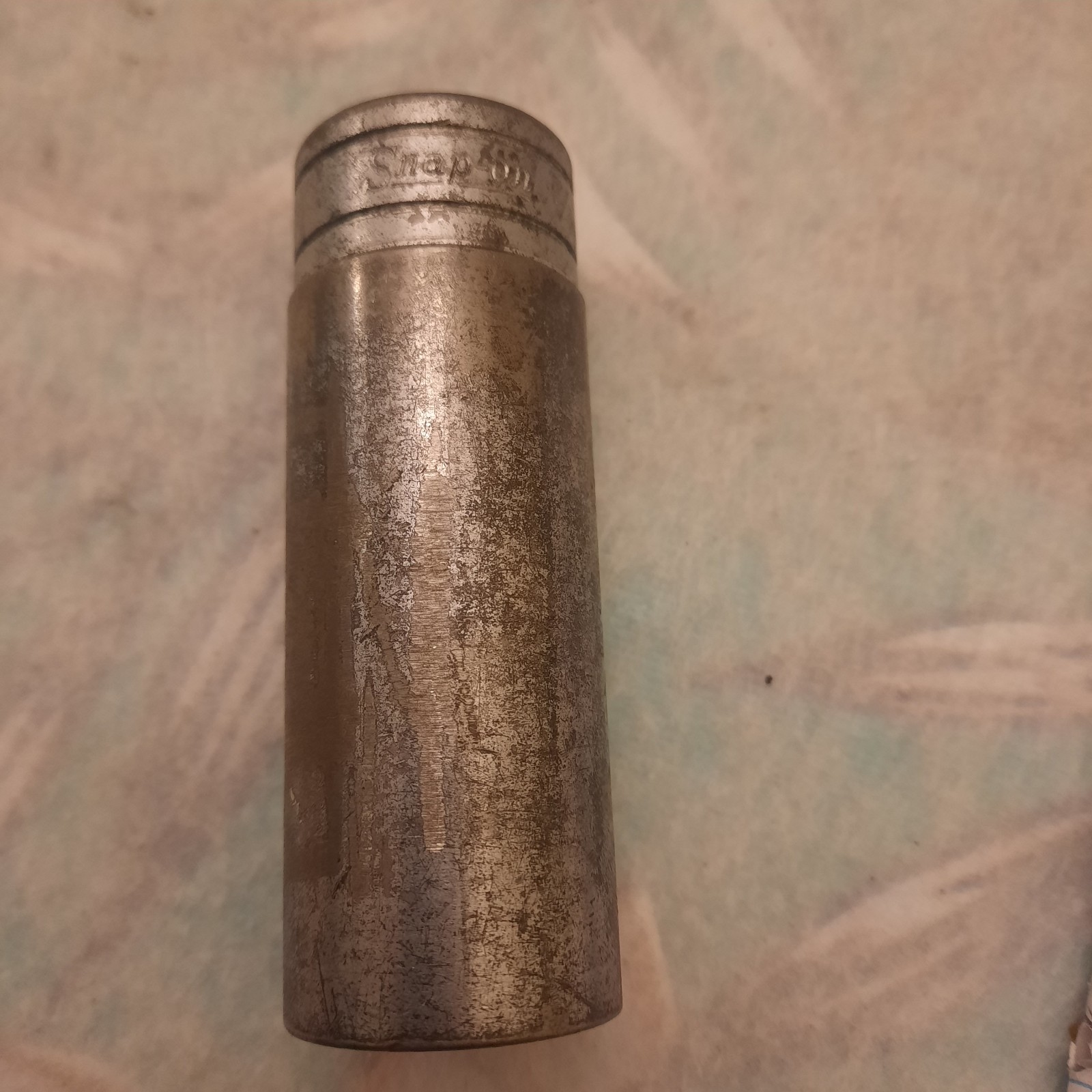 Snap-On 1/2 Dr 7/8 Deep 12 Point Socket. See Photos For Condition. USA.