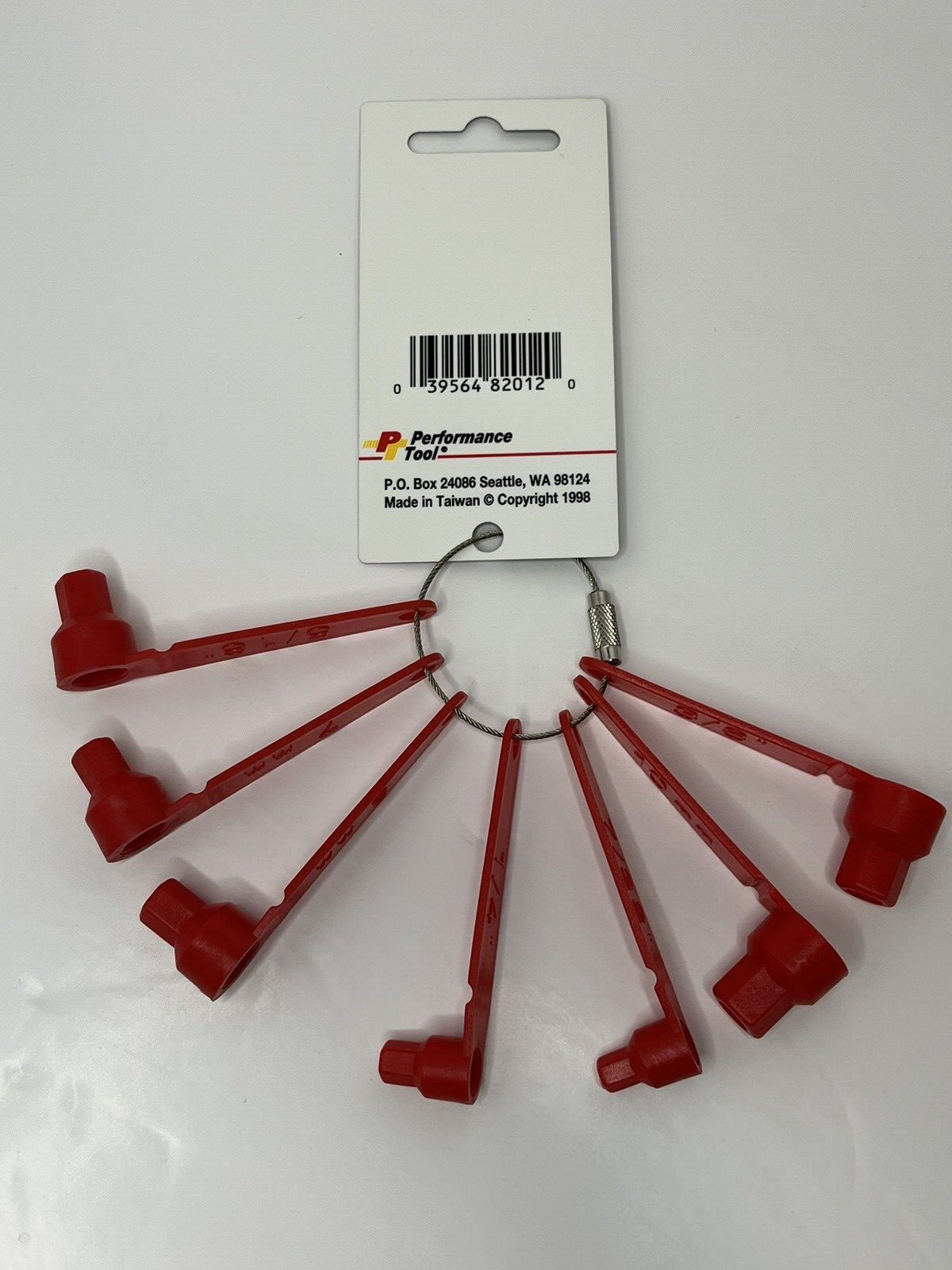 Performance Tool – Brake Caliper Hex Bit Identifier Set [7 pcs] (Part # W82012)