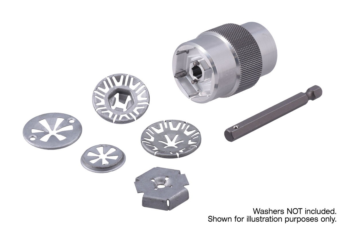 Laser Tools 9426 Heat Shield Clamping Washer Tool Dual Head Suits VW Group