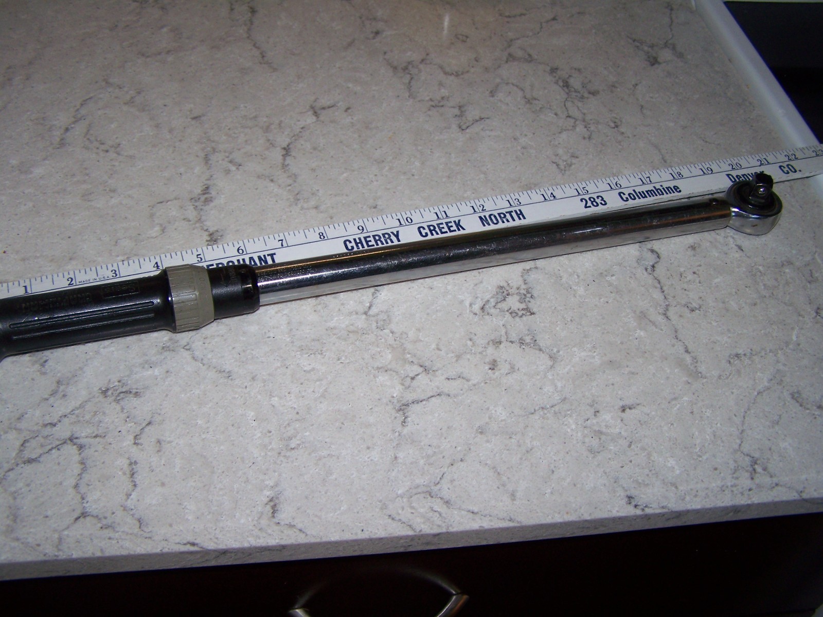 Craftsman Microtork 1/2″ Square Drive Torque Wrench 20-150 FT LBS-USA 9-44476