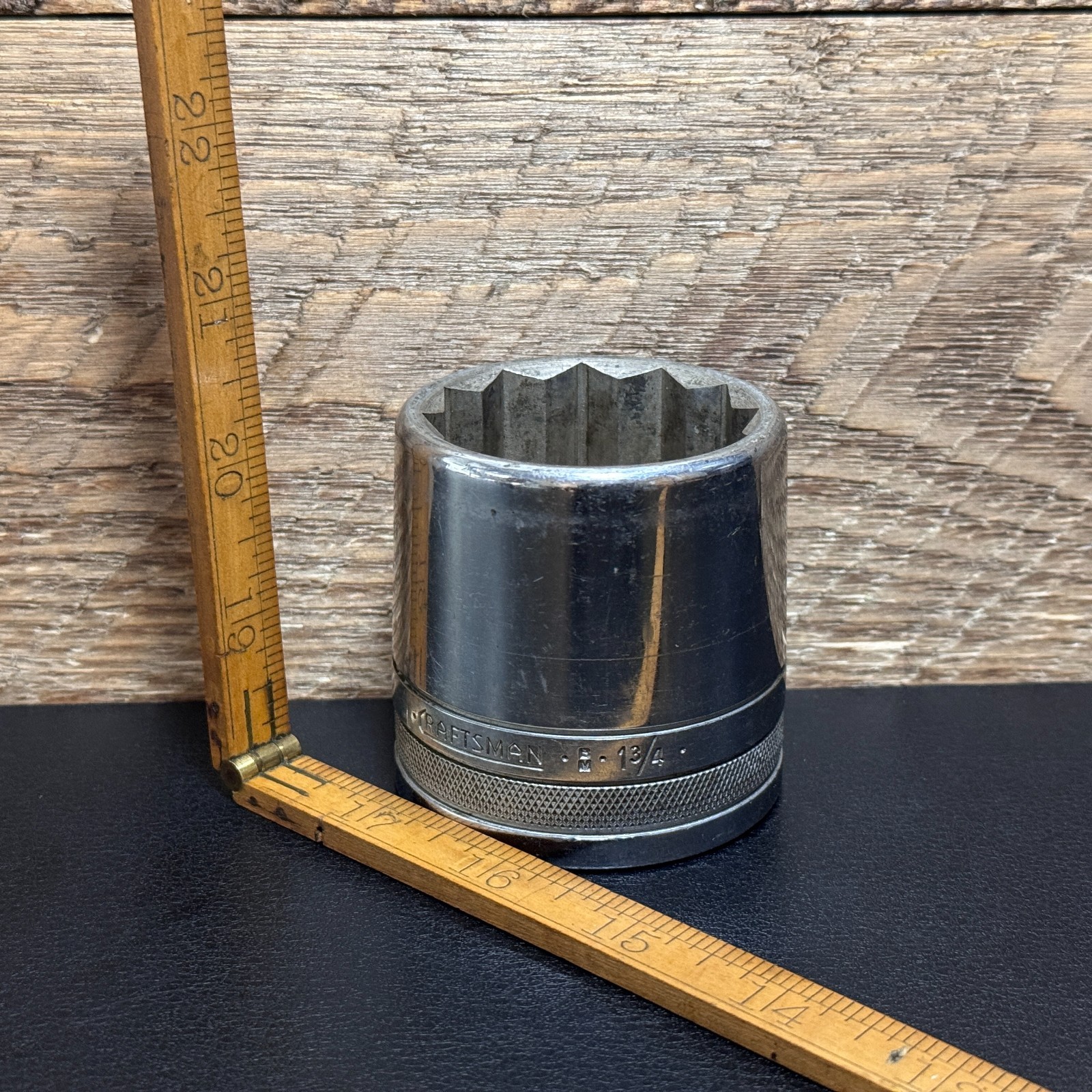 CRAFTSMAN 3/4 Drive Heavy-Duty Socket 12pt 1-3/4″ Vintage 1930s «BM» S-K Tools