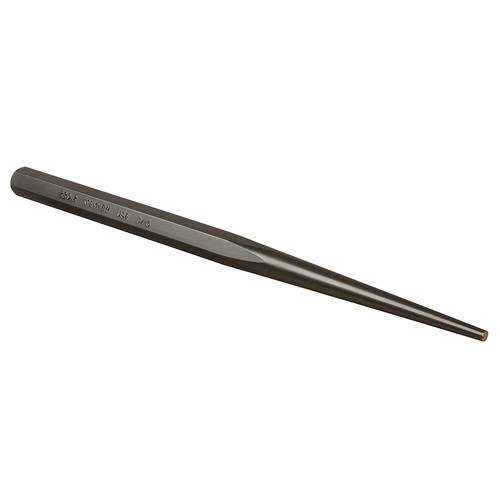 Mayhew 22012 Line-Up Punch, 3/16 Inch Point, 10 Inch Overall Length, Black