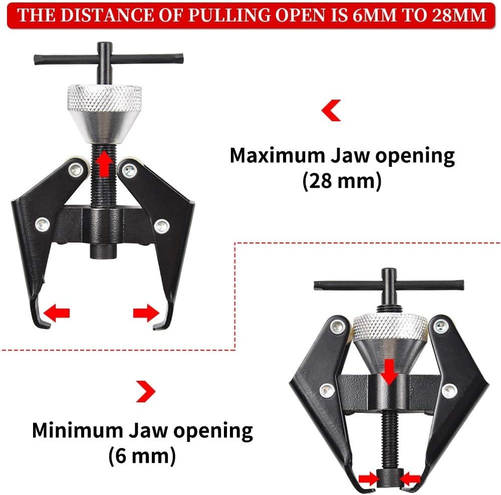 Metallic Finish Battery Terminal and Wiper Arm Puller Tool – Safe & Easy Removal