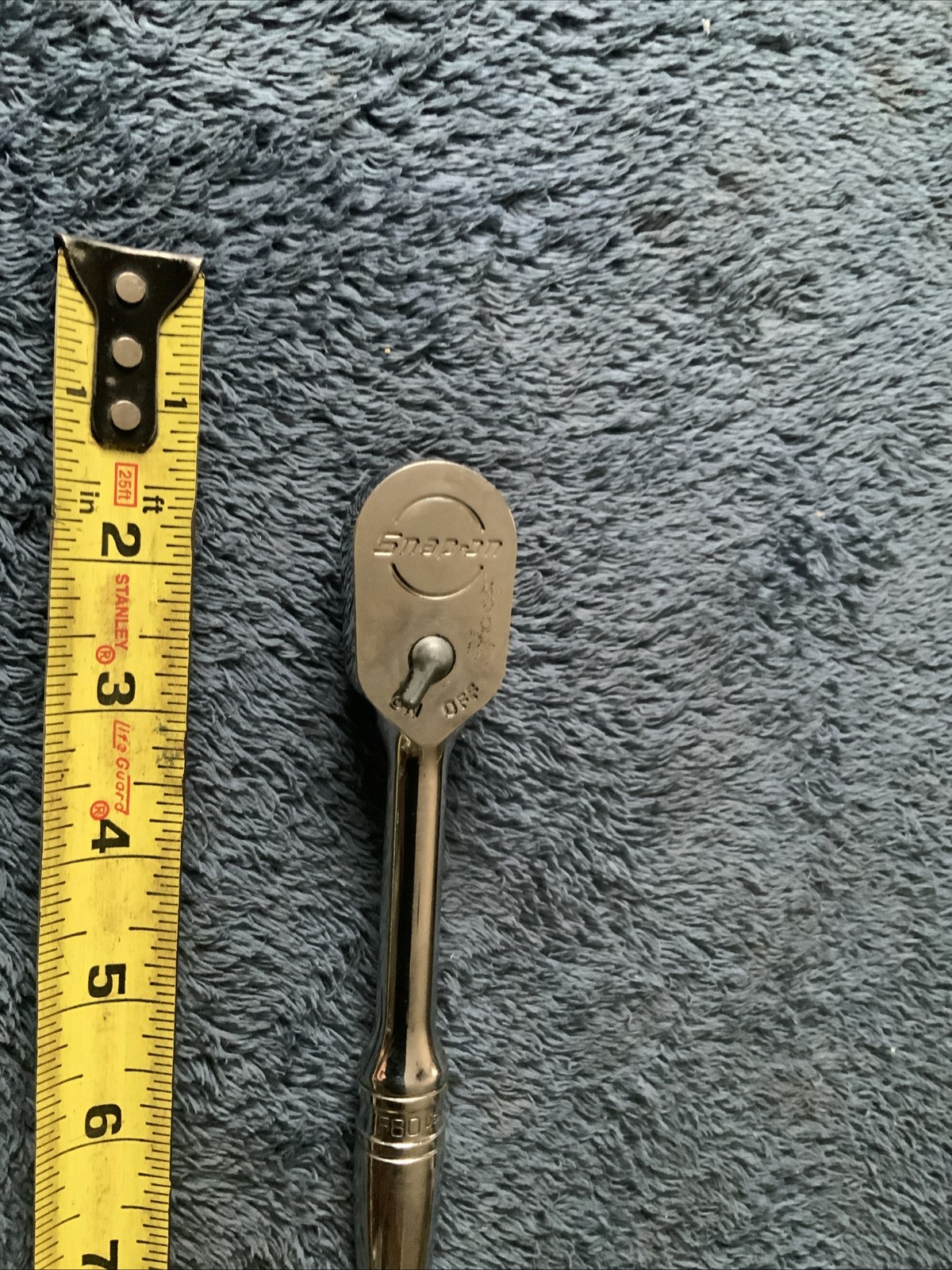 Snap On F80 3/8” Drive Ratchet…works Fine….initials etched On It….