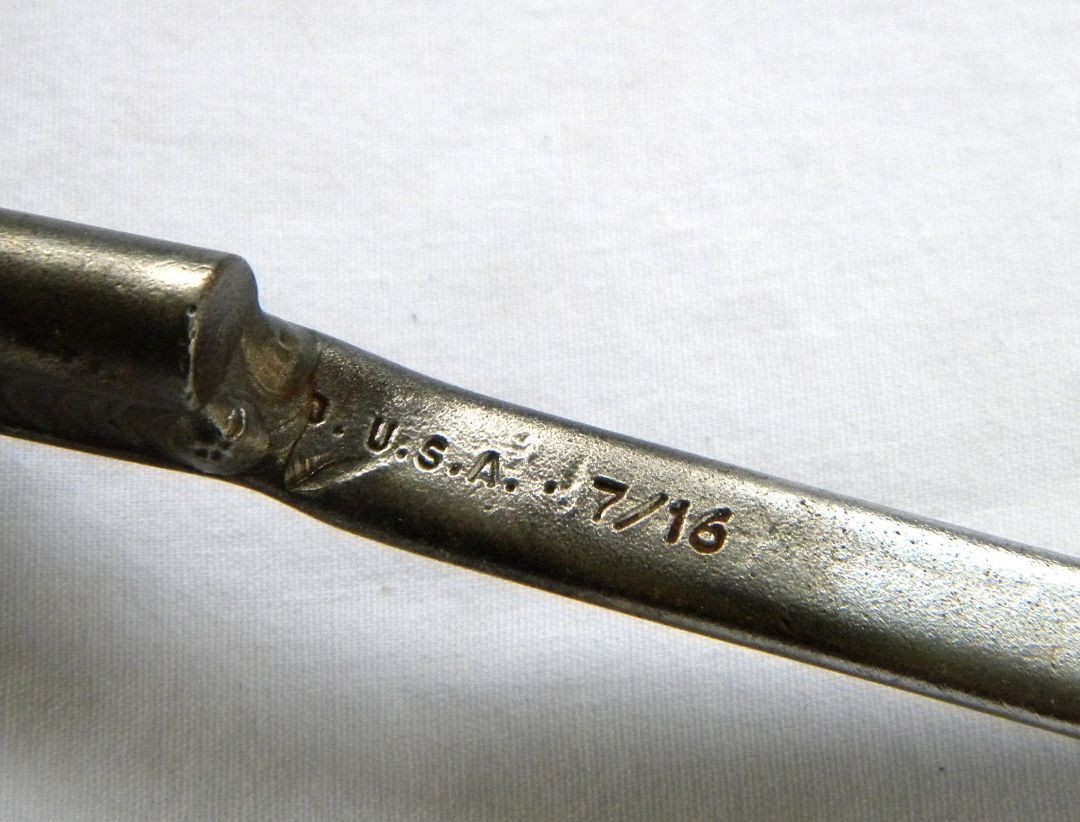 UNIQUE HANDMADE CUSTOM WELDED EXTRA STURDY 7/16″ ENCLOSED BOX WRENCH 13″ LENGTH