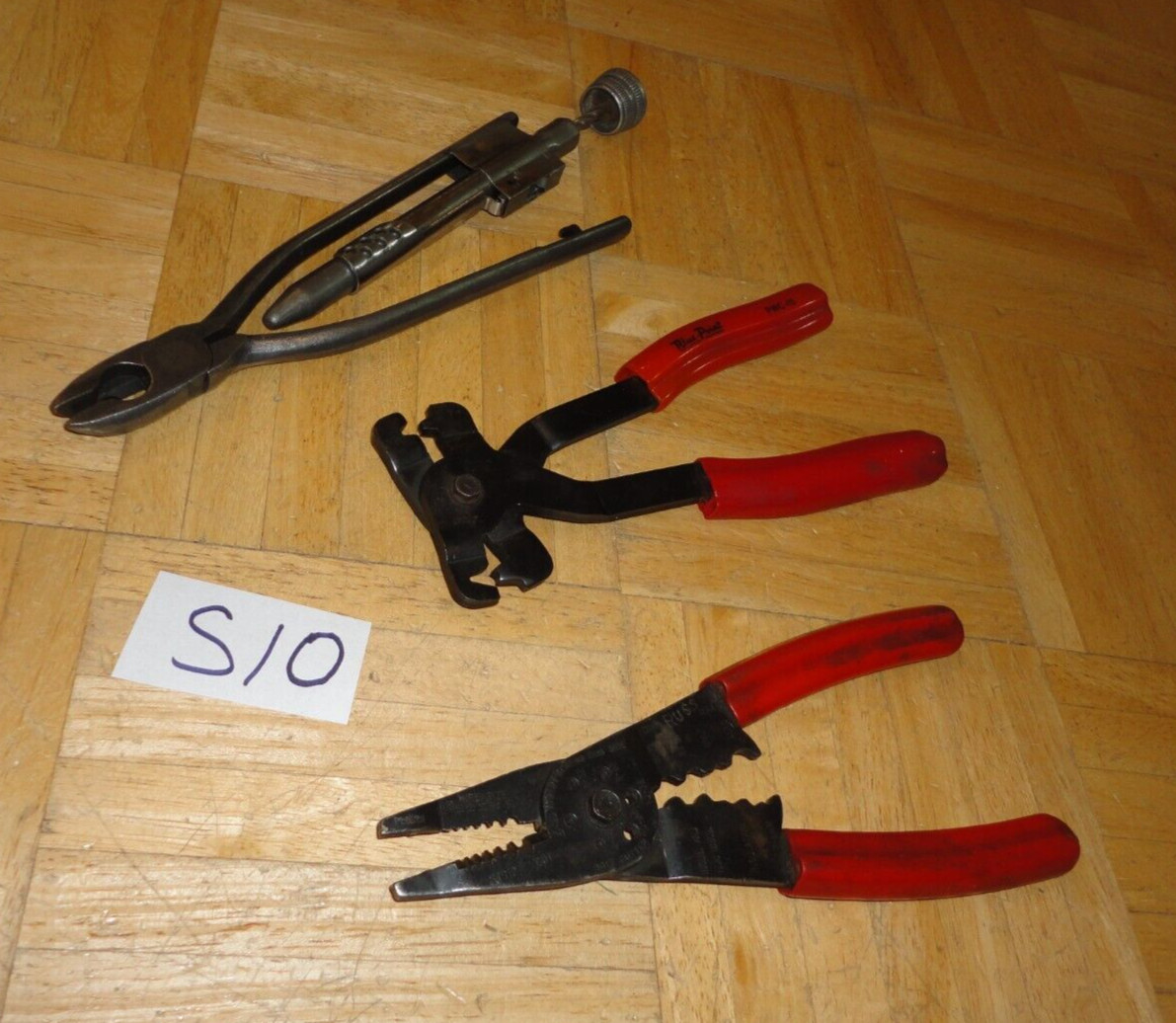 BLUE-POINT TOOLS 3 PIECE AVIATION WIRE TWISTER, TERMINAL, WIRE STRIPPER CRIMPER