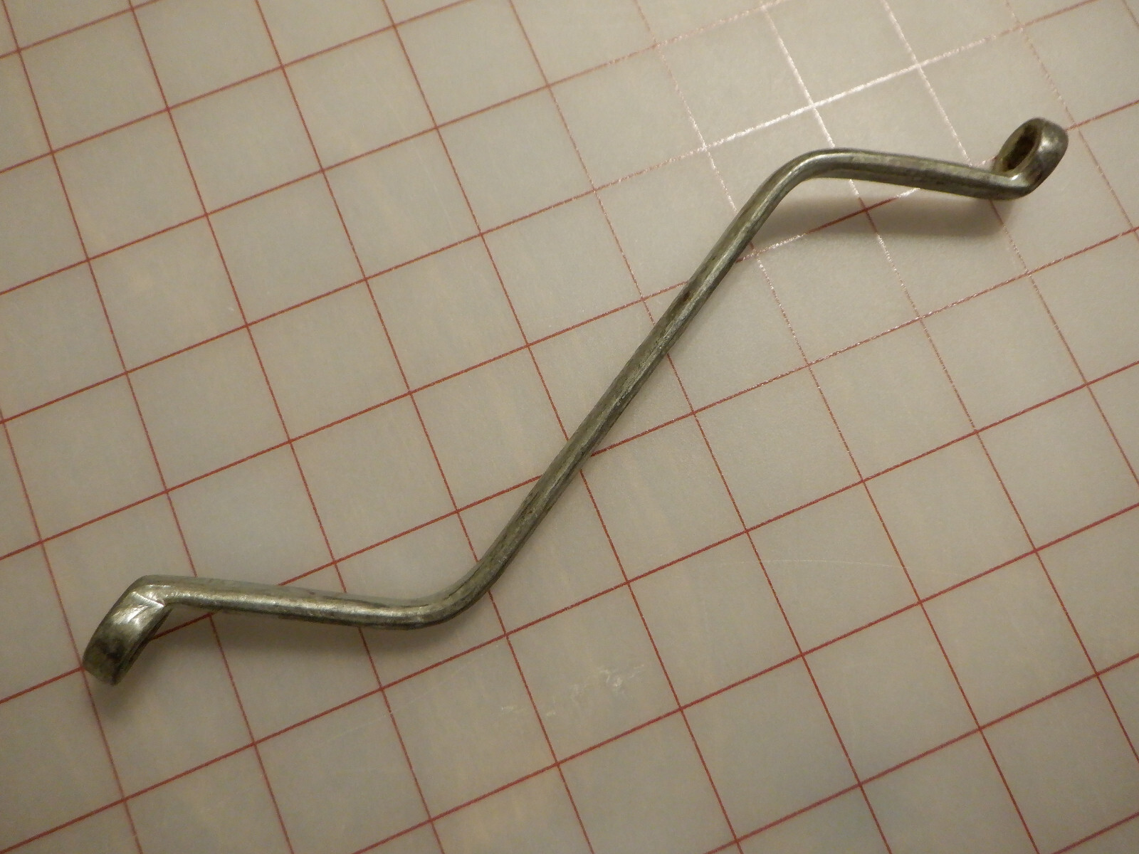 K-D 286 Deep Offset Brake Bleeder Box Wrench Tool 3/8” 6pt x 7/16” 12pt USA