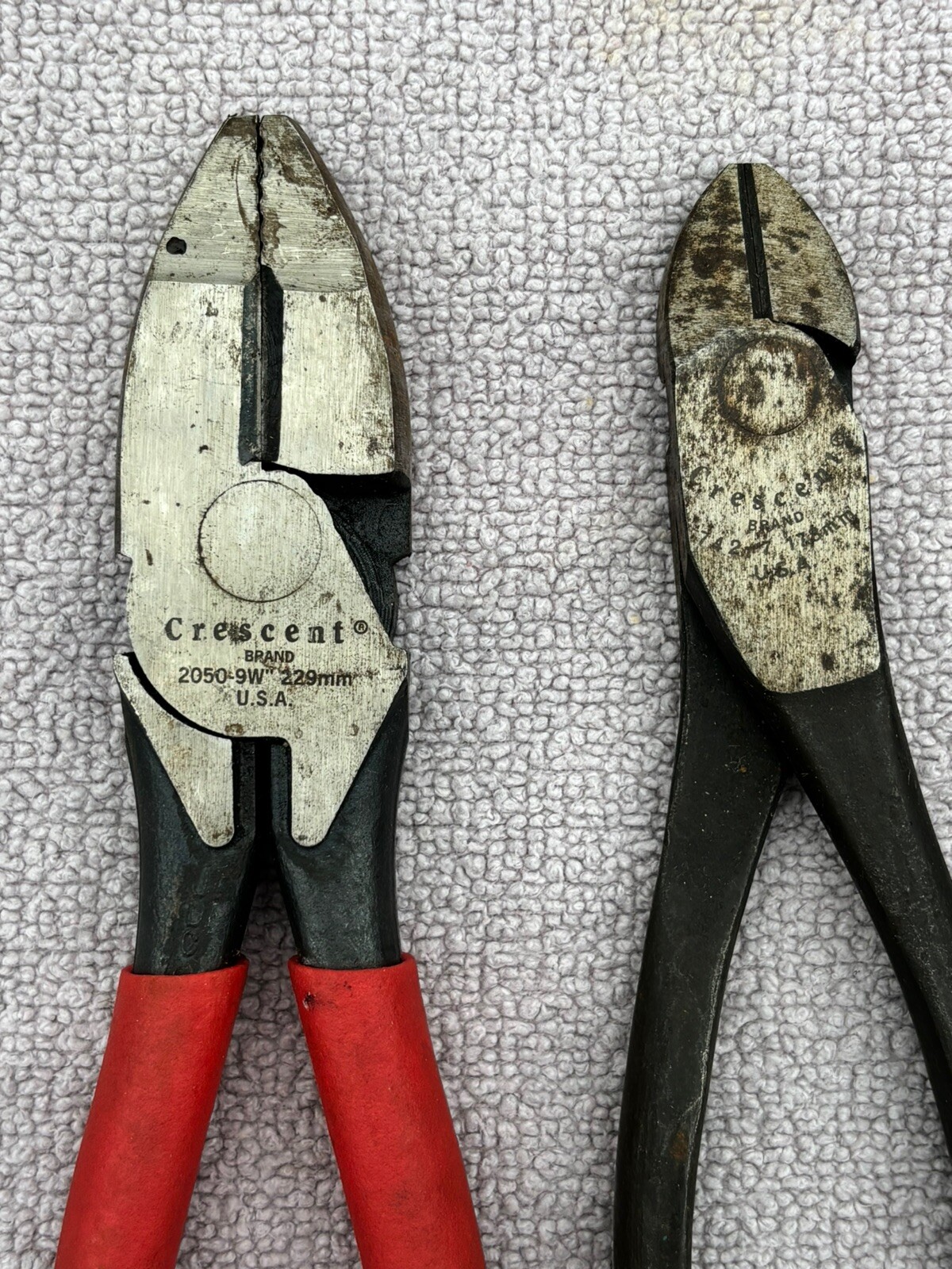 Snap On Pliers Pexto Crescent Utica Klein Blue Point Channellock Tool Lot Of 13