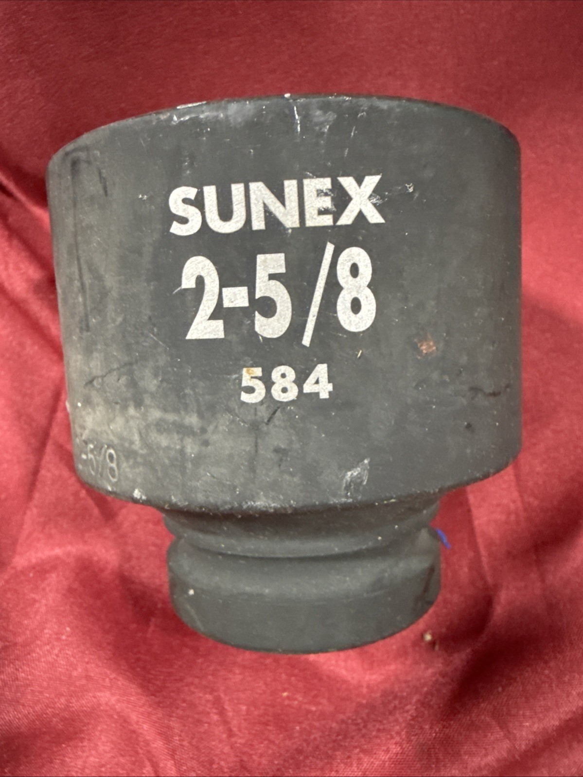 Sunex 1” Drive 2-5/8” Standard Impact Socket SAE 6pt 584 NEW