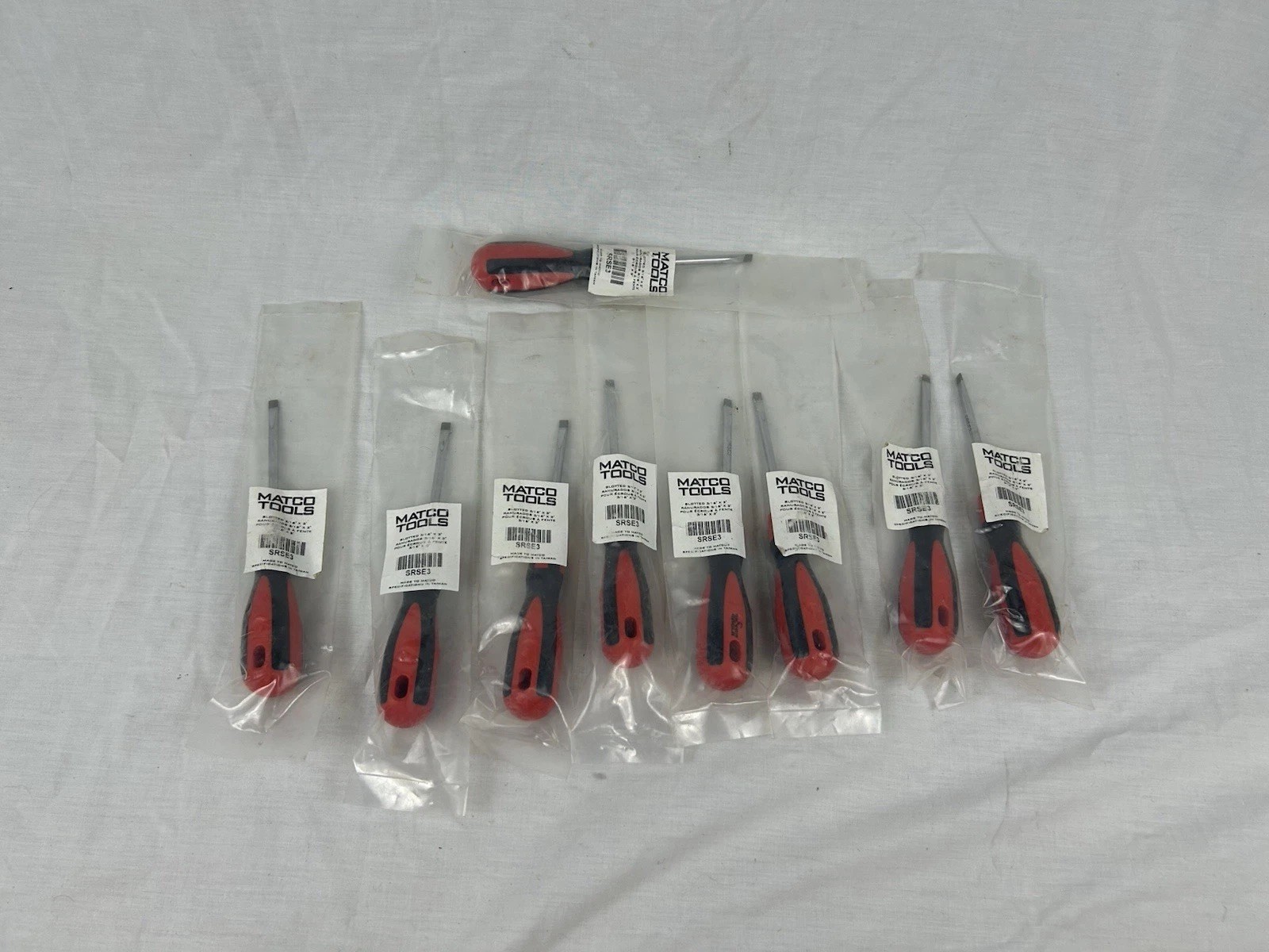 MATCO Silver Eagle Tools 3/16″ x 3”slotted Screwdriver Red SRSE3 READ