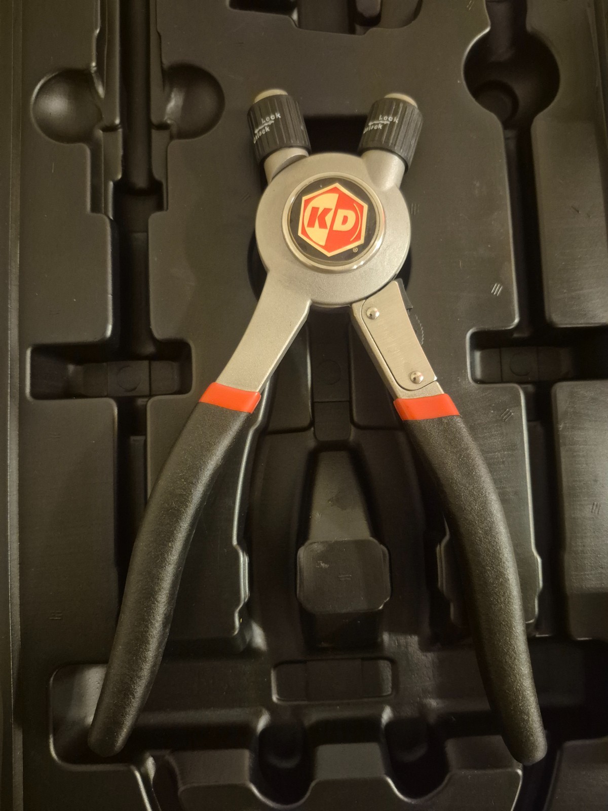 KD Tools Gear Plier Multiple Tip Geared Pliers Systems 3835- NO CABLE HOSE CLAMP
